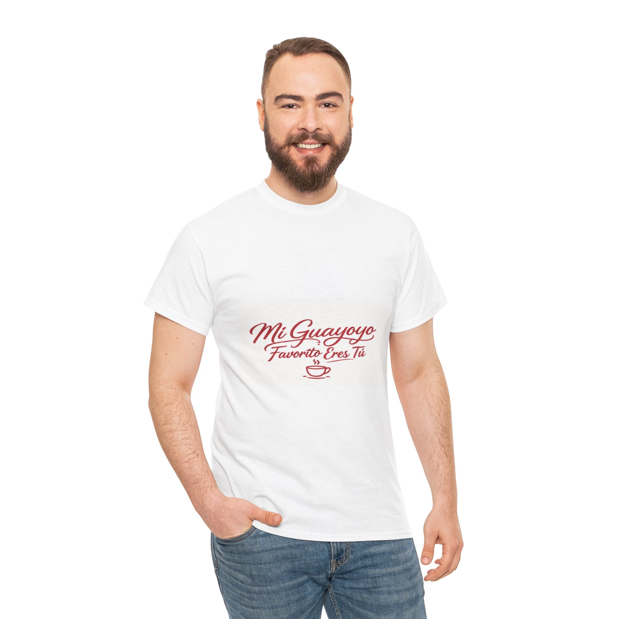 Mi Guayoyo Tee - "Mi Guayoyo, Tu Favorito Eres Tú" Coffee Lover Shirt