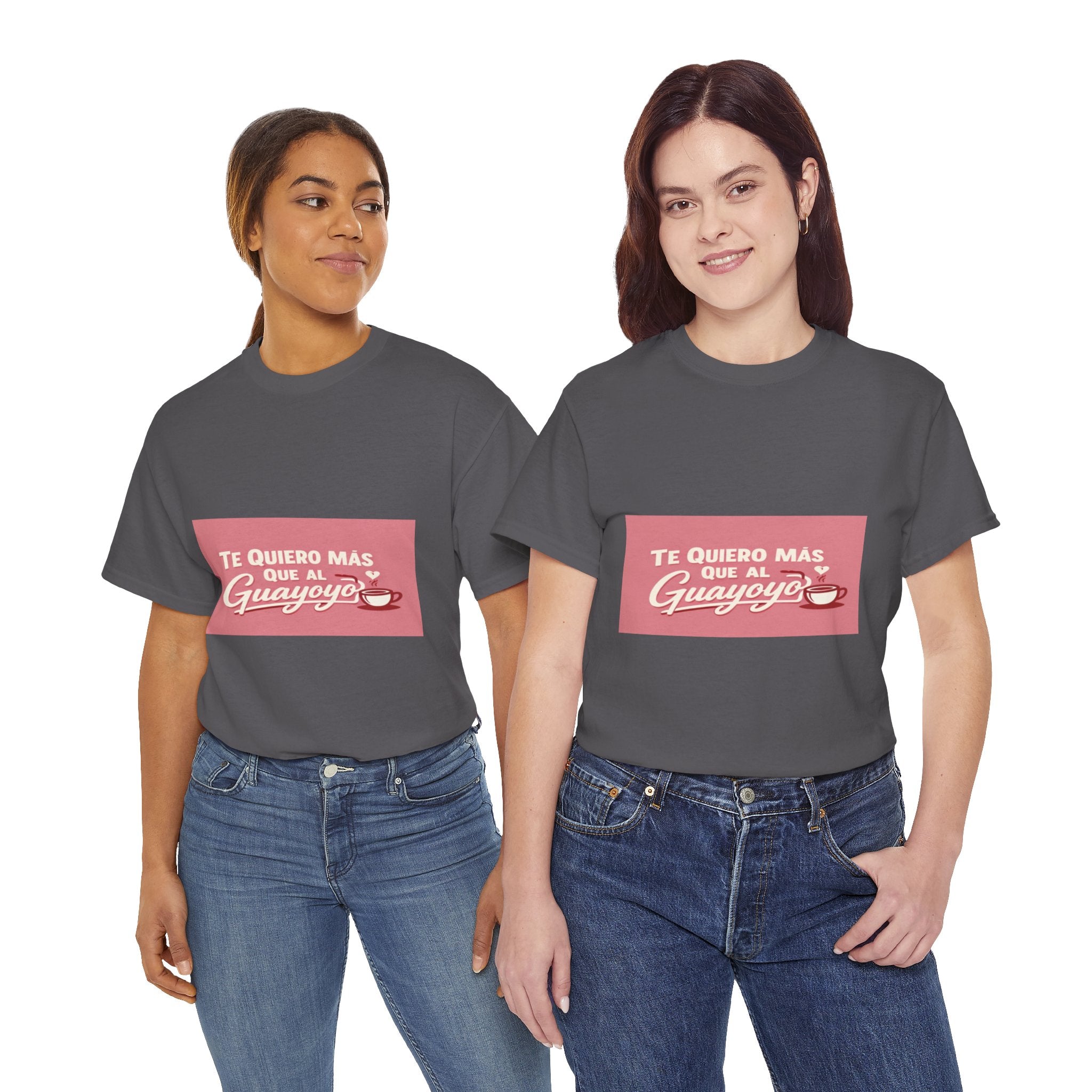 Te Quiero Más Que Al Guayoyo T-Shirt — Spanish Coffee Lover Tee