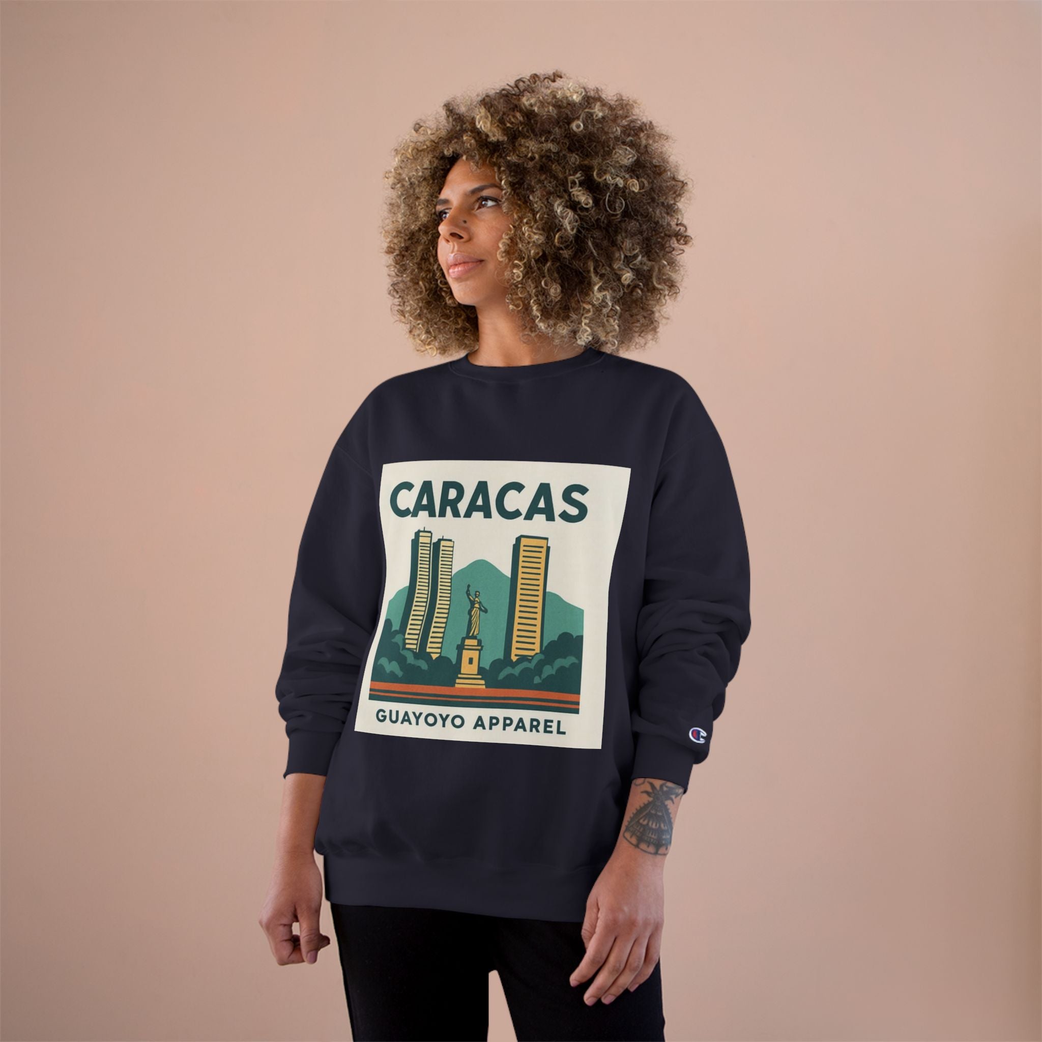 Caracas Vintage Sweatshirt — Guayoyo Apparel Cityscape