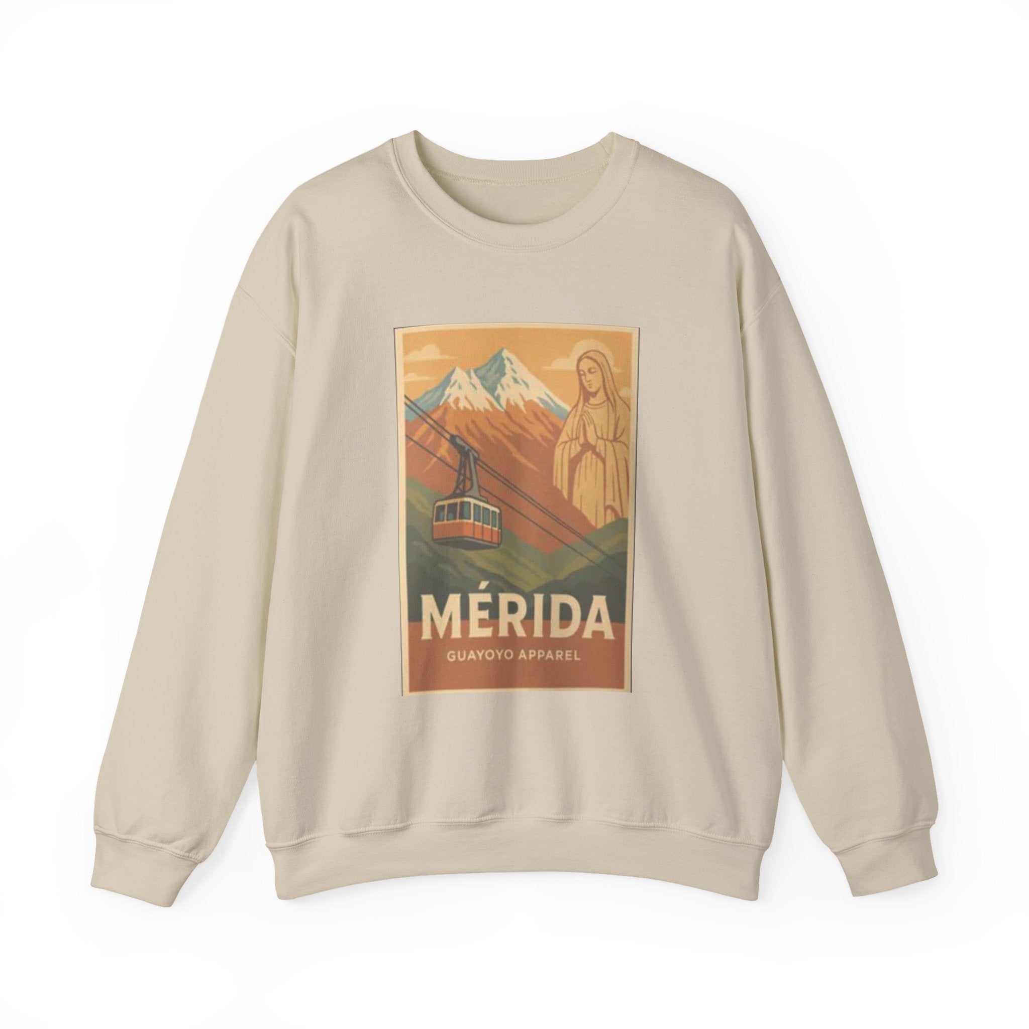 Mérida Cable Car Vintage Poster Sweatshirt