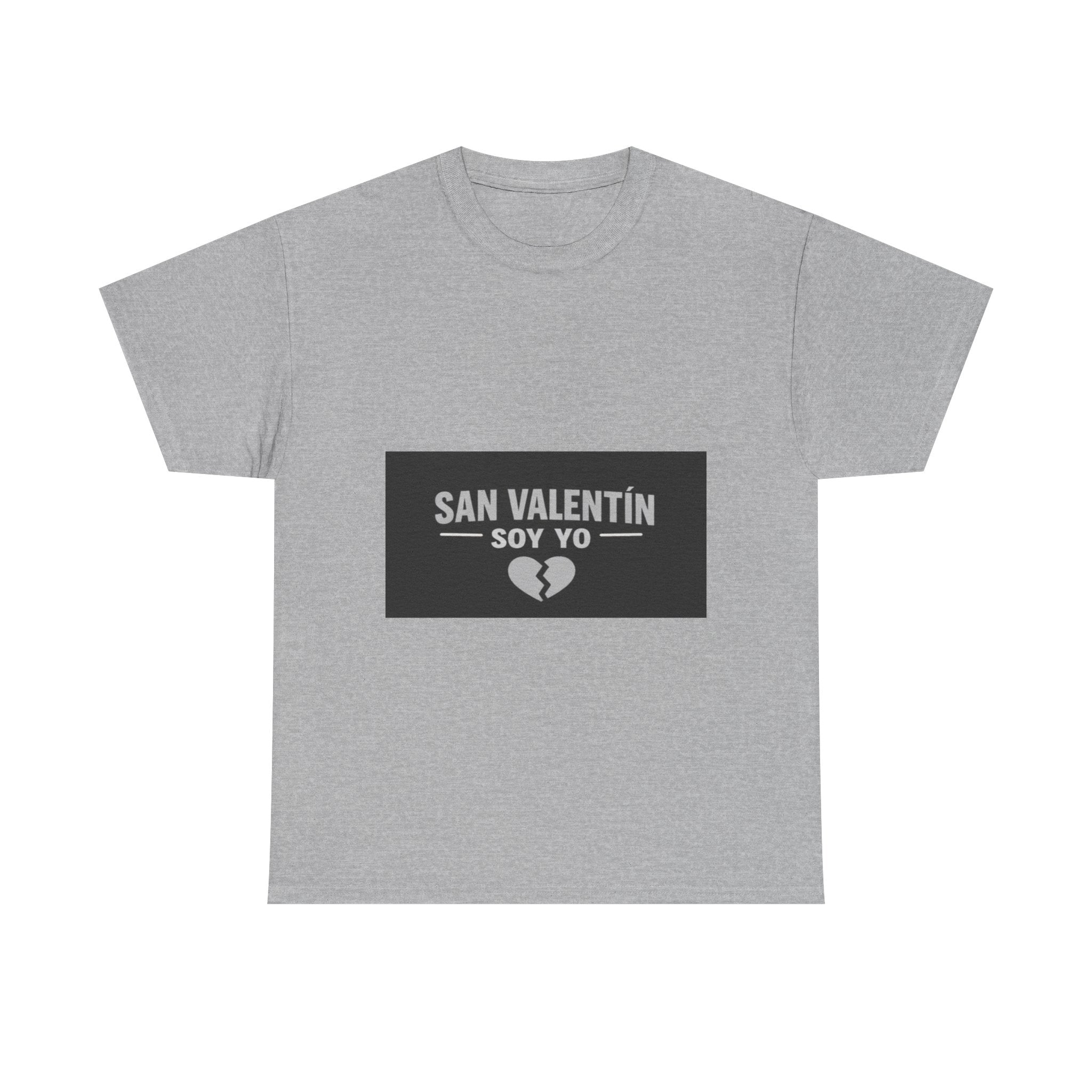 Valentine Soy Yo T-Shirt — "San Valentín Soy Yo" Broken Heart Tee