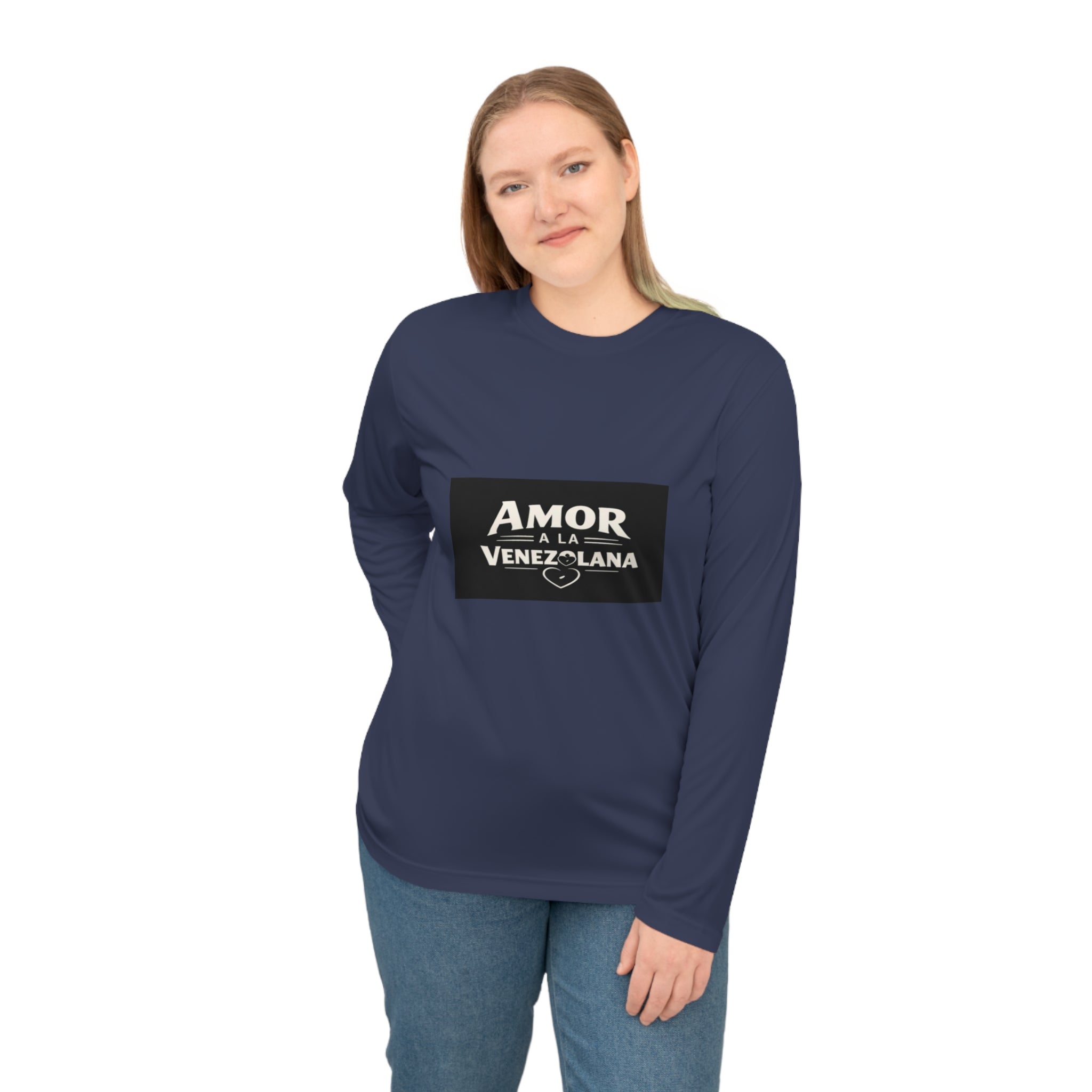 Amor a la Venezolana Performance Long Sleeve Shirt