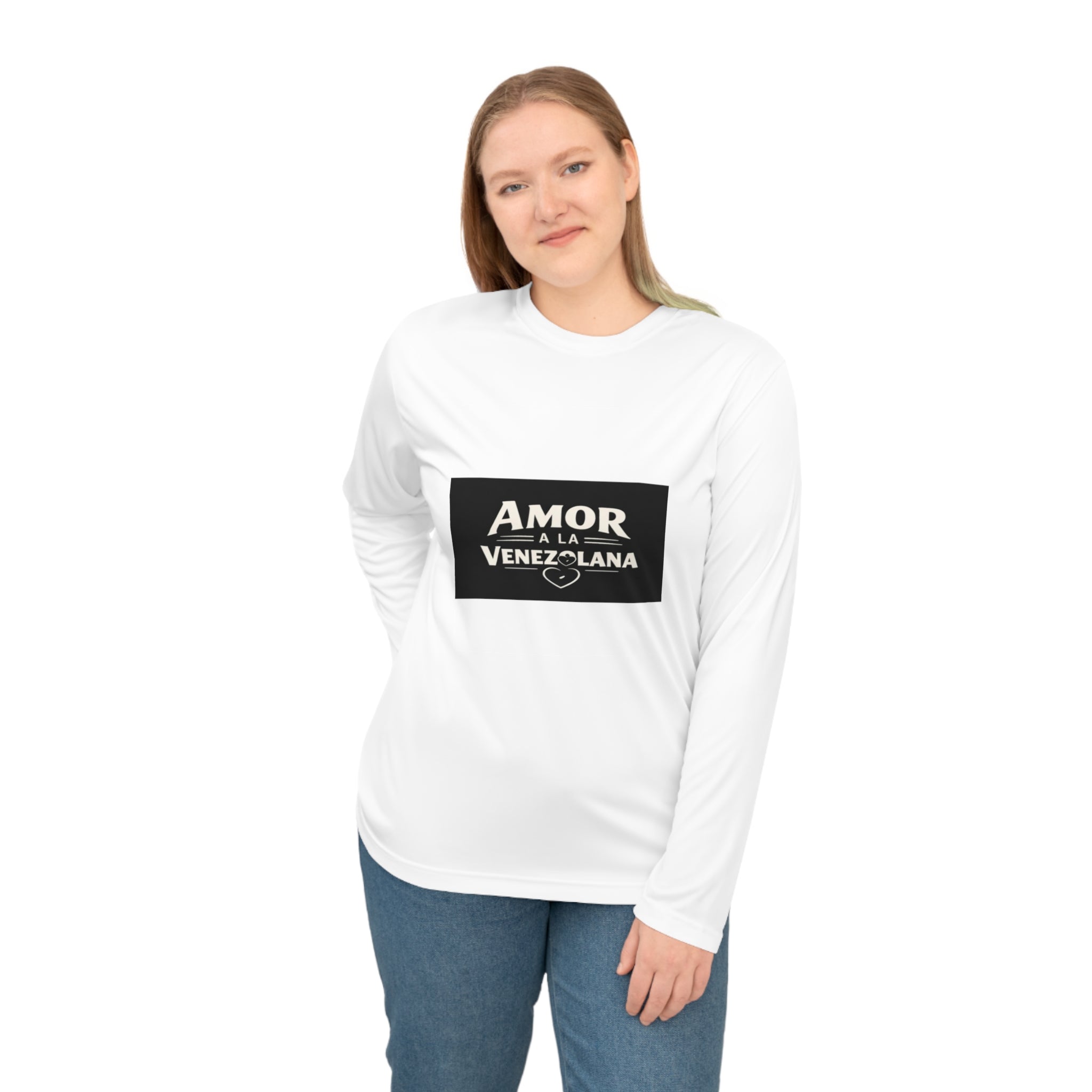Amor a la Venezolana Performance Long Sleeve Shirt