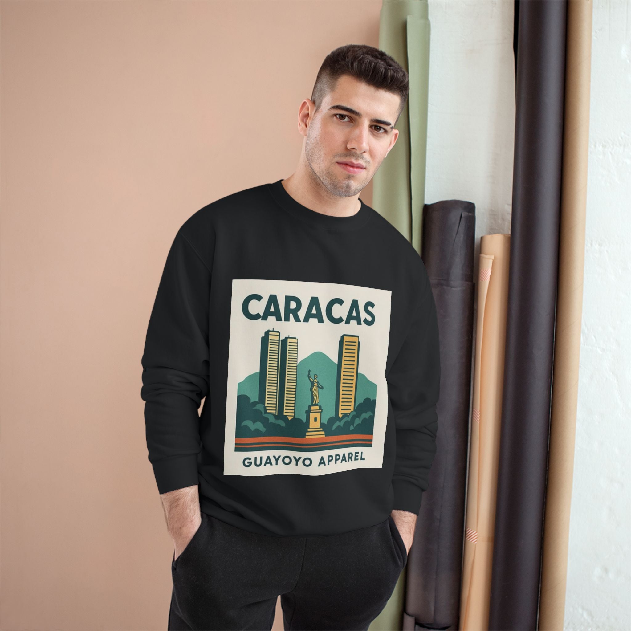 Caracas Vintage Sweatshirt — Guayoyo Apparel Cityscape