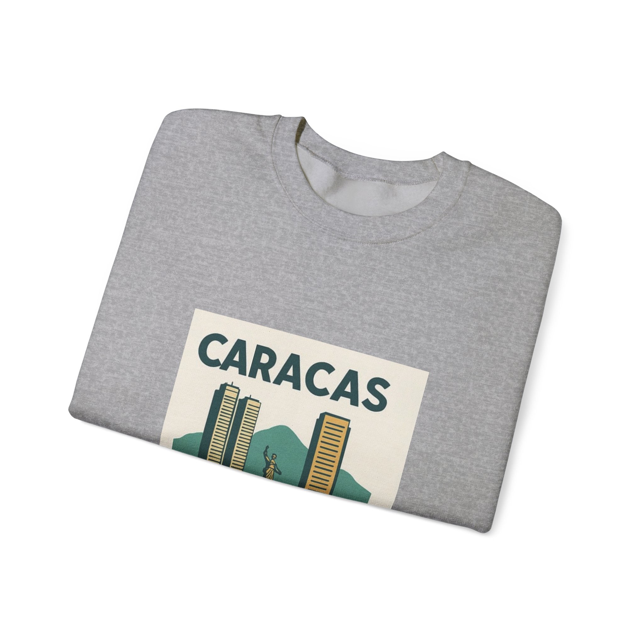 Caracas Vintage Skyline Sweatshirt — Guayoyo Apparel Crewneck