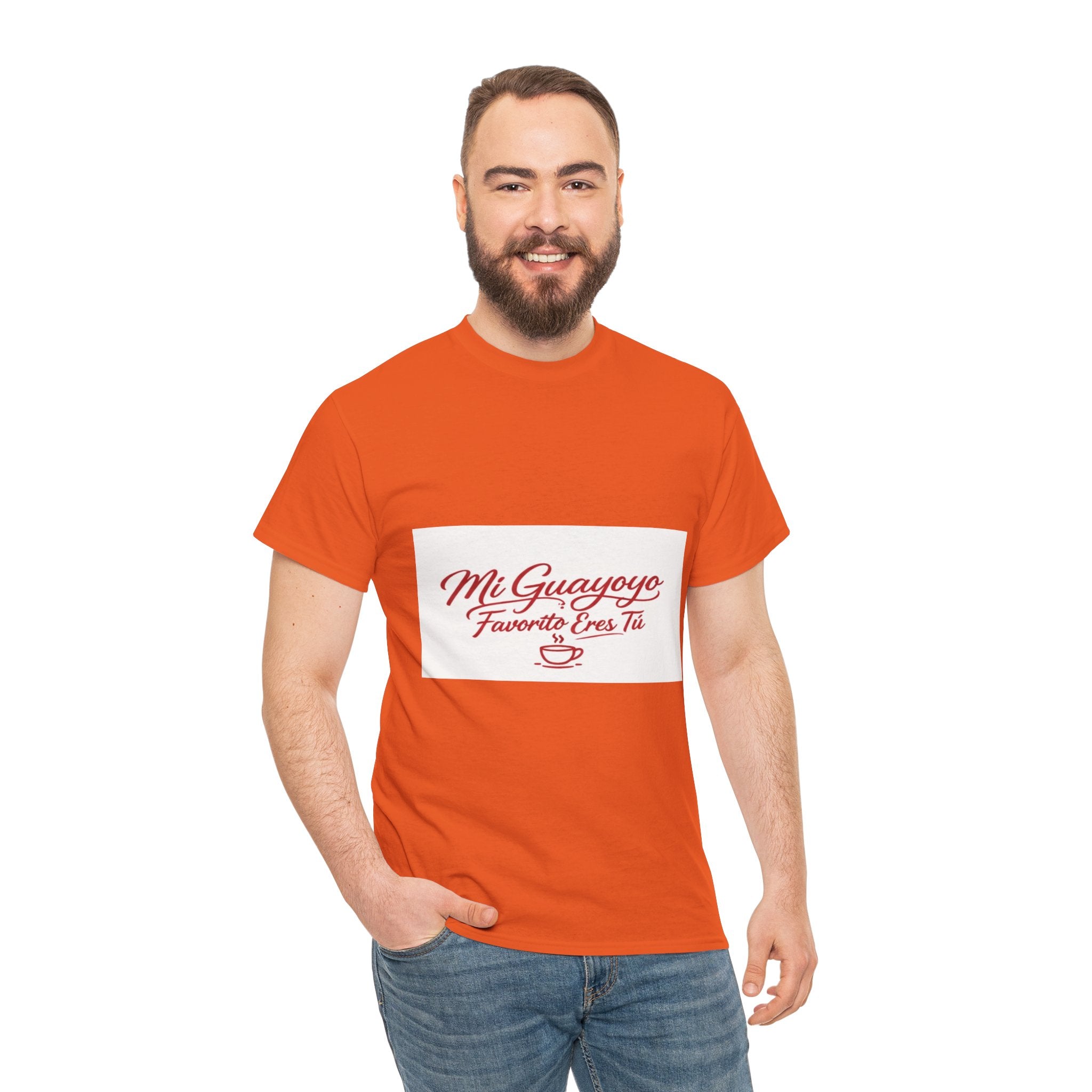 Mi Guayoyo Tee - "Mi Guayoyo, Tu Favorito Eres Tú" Coffee Lover Shirt