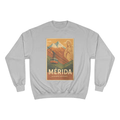 Mérida Retro Travel Sweatshirt — Vintage Mountain Cable Car Graphic