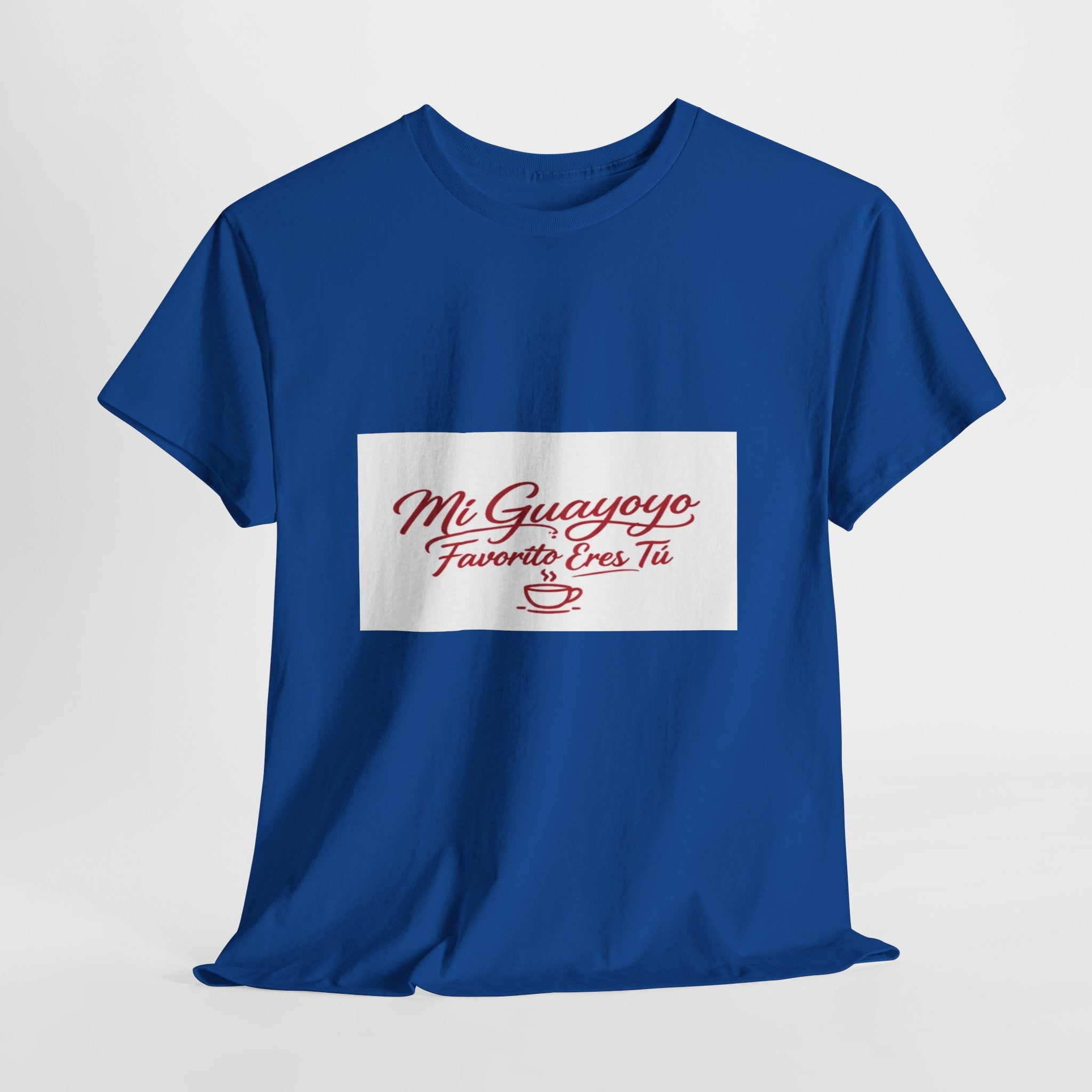 Mi Guayoyo Tee - "Mi Guayoyo, Tu Favorito Eres Tú" Coffee Lover Shirt