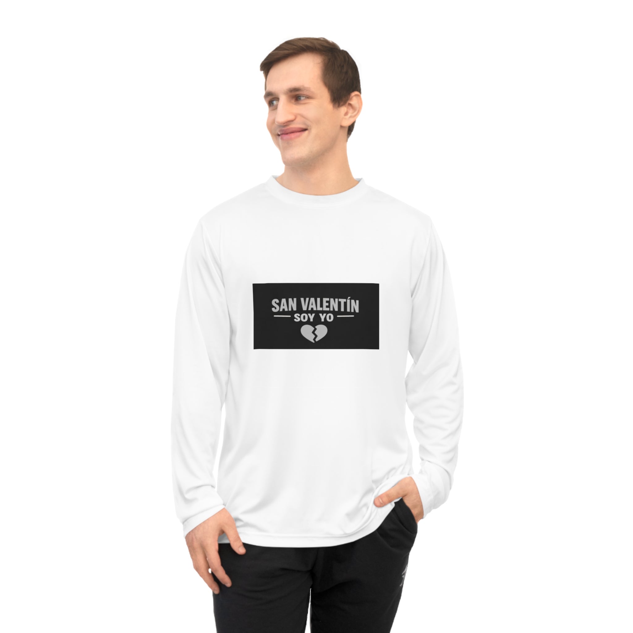 San Valentín Soy Yo Long Sleeve Shirt — Valentine's Day Funny Graphic Tee