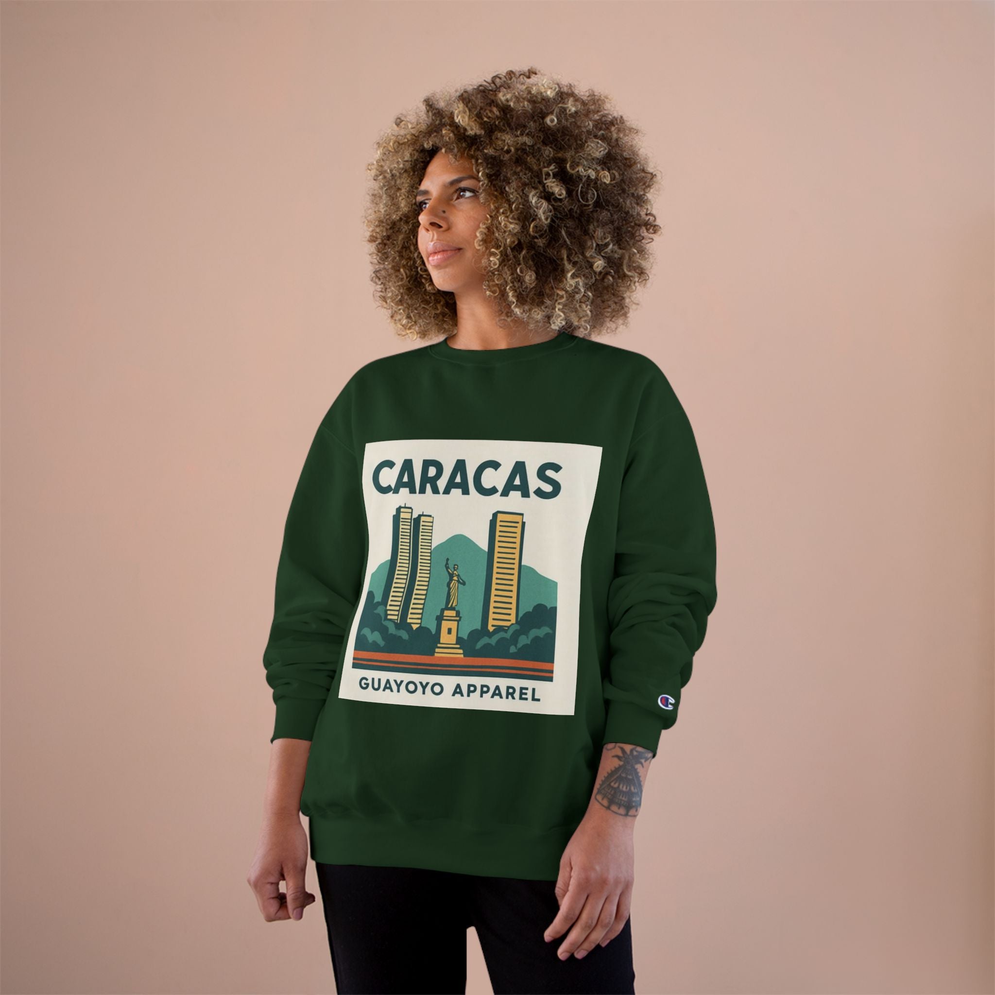Caracas Vintage Sweatshirt — Guayoyo Apparel Cityscape