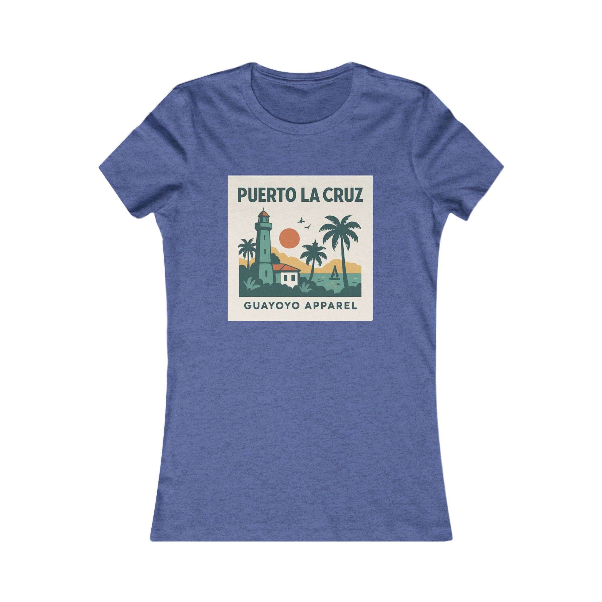 Puerto La Cruz Vintage Beach Tee — Guayoyo Apparel Women's Graphic T-Shirt