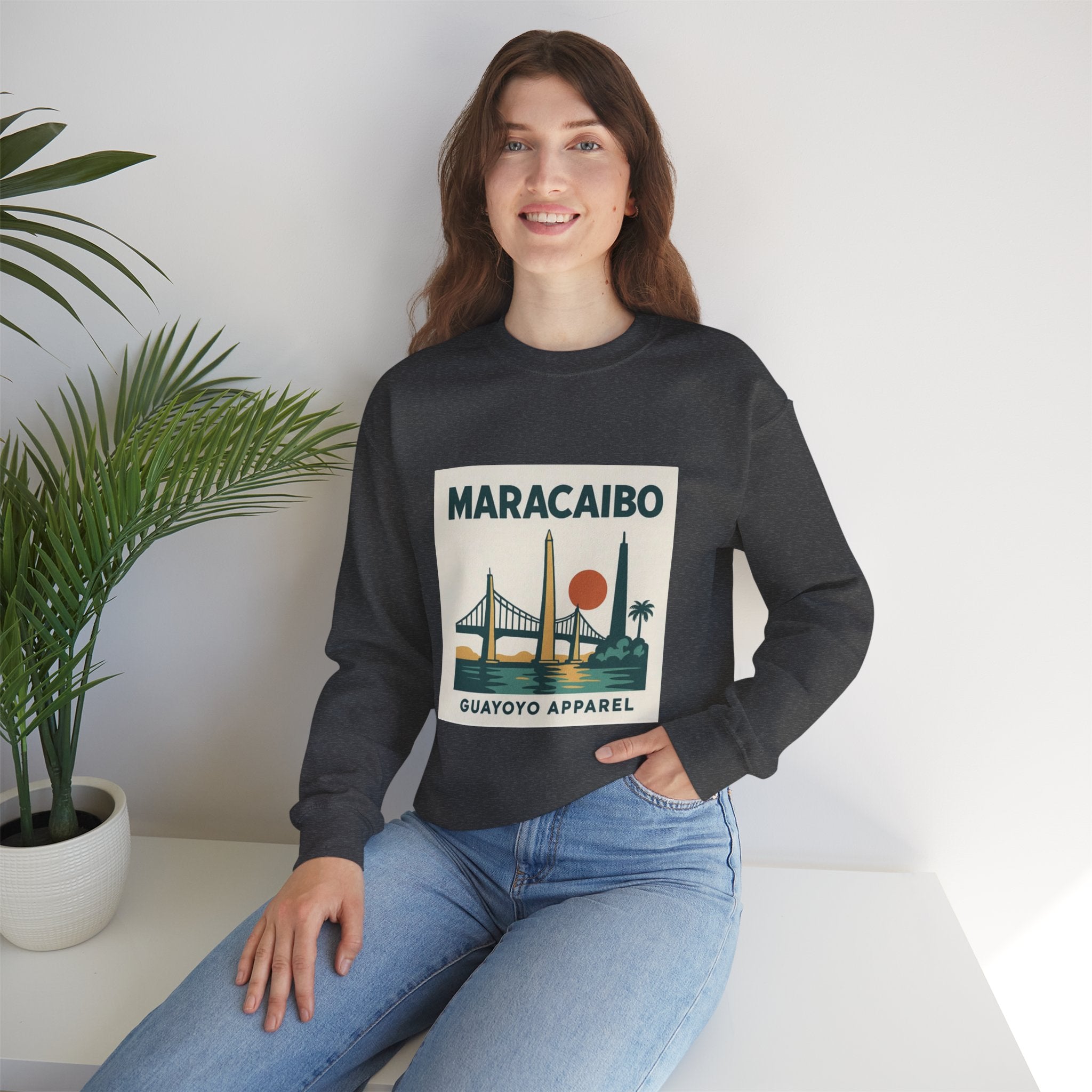 Maracaibo Vintage Crewneck Sweatshirt — Guayoyo Apparel