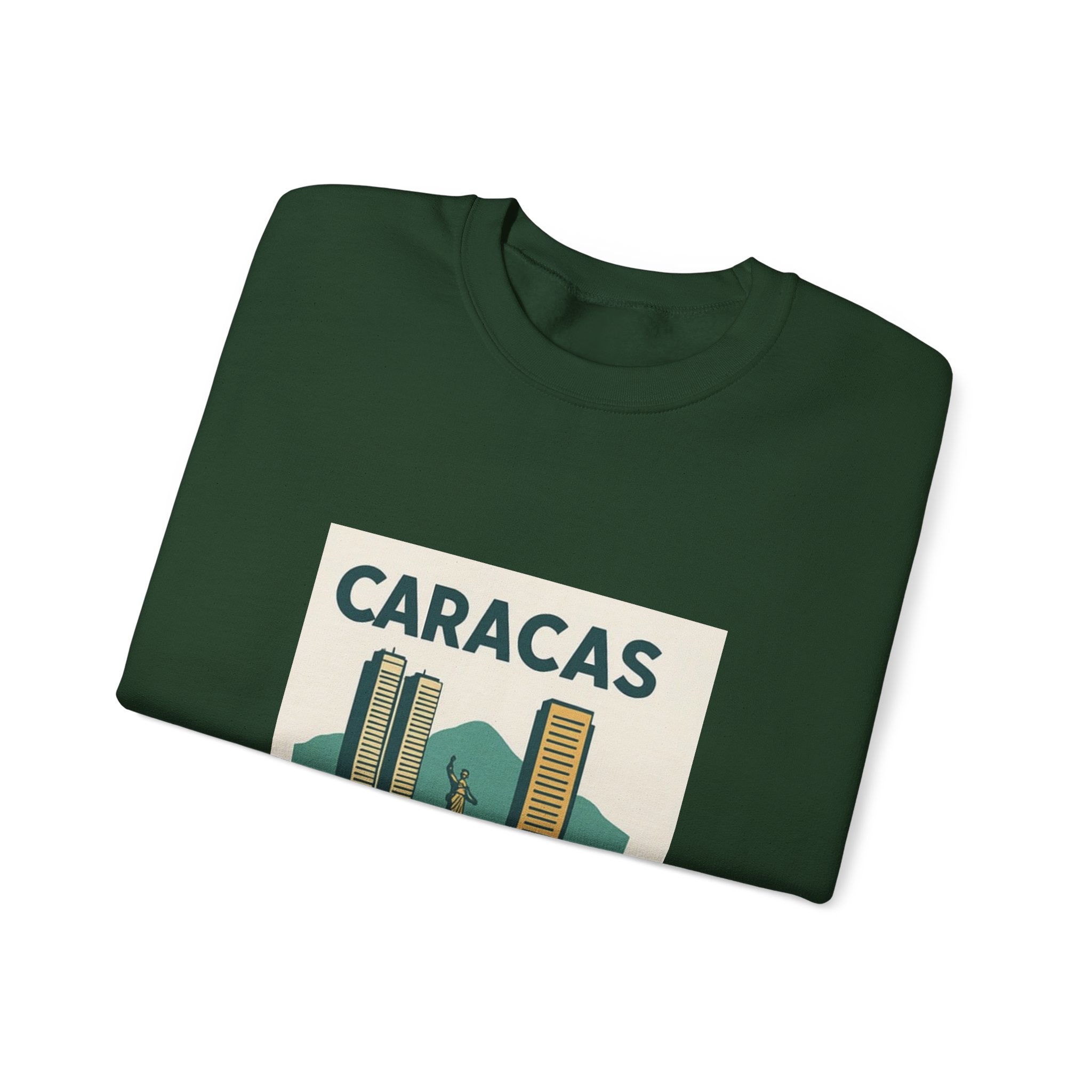 Caracas Vintage Skyline Sweatshirt — Guayoyo Apparel Crewneck
