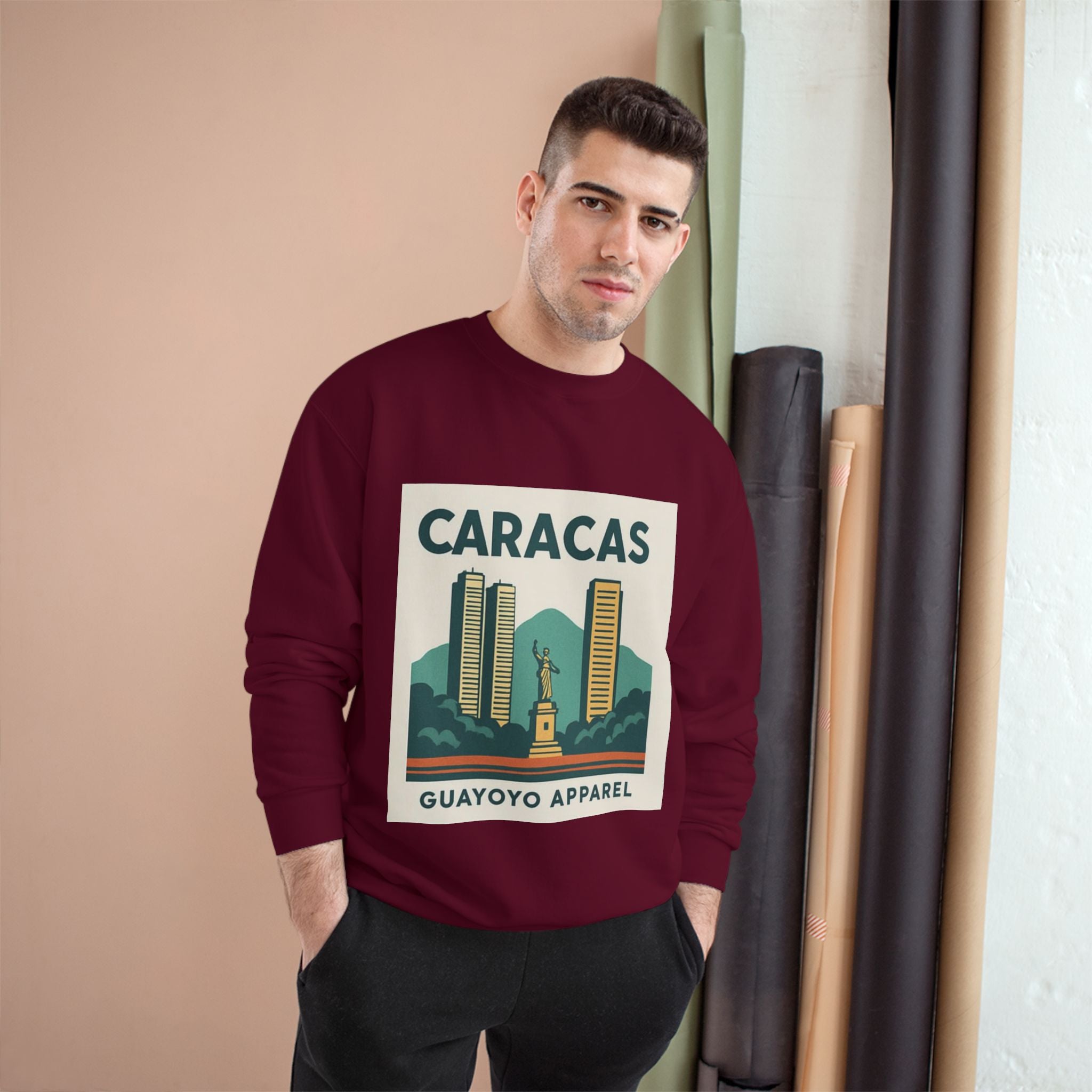 Caracas Vintage Sweatshirt — Guayoyo Apparel Cityscape