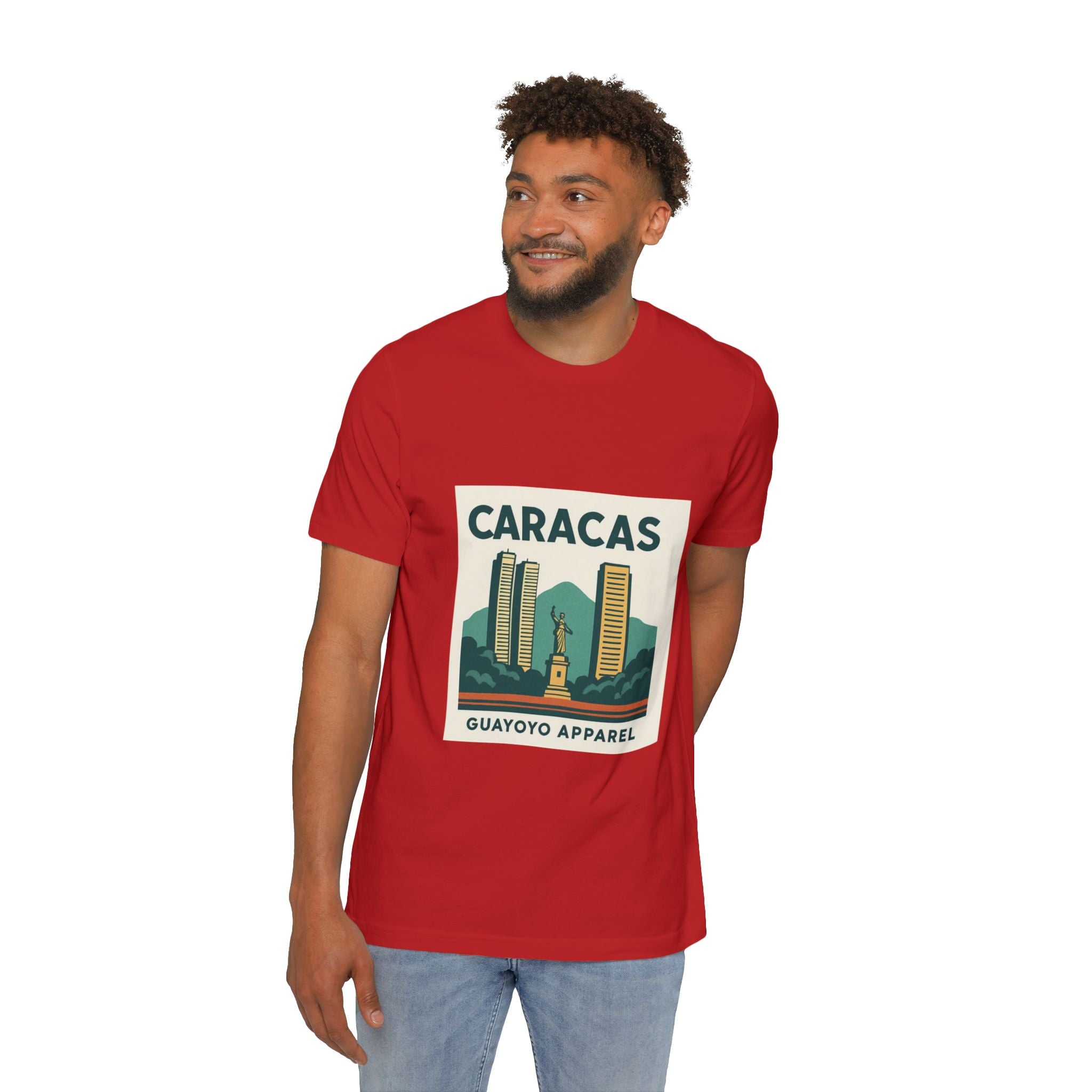 Caracas Retro Skyline T-Shirt — Vintage Cityscape Tee