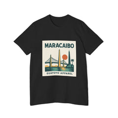 Maracaibo Retro Travel T-Shirt — Vintage Sunset Bridge Design