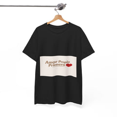 Amor Propio Primero Tee — Self-Love Spanish Graphic T-Shirt