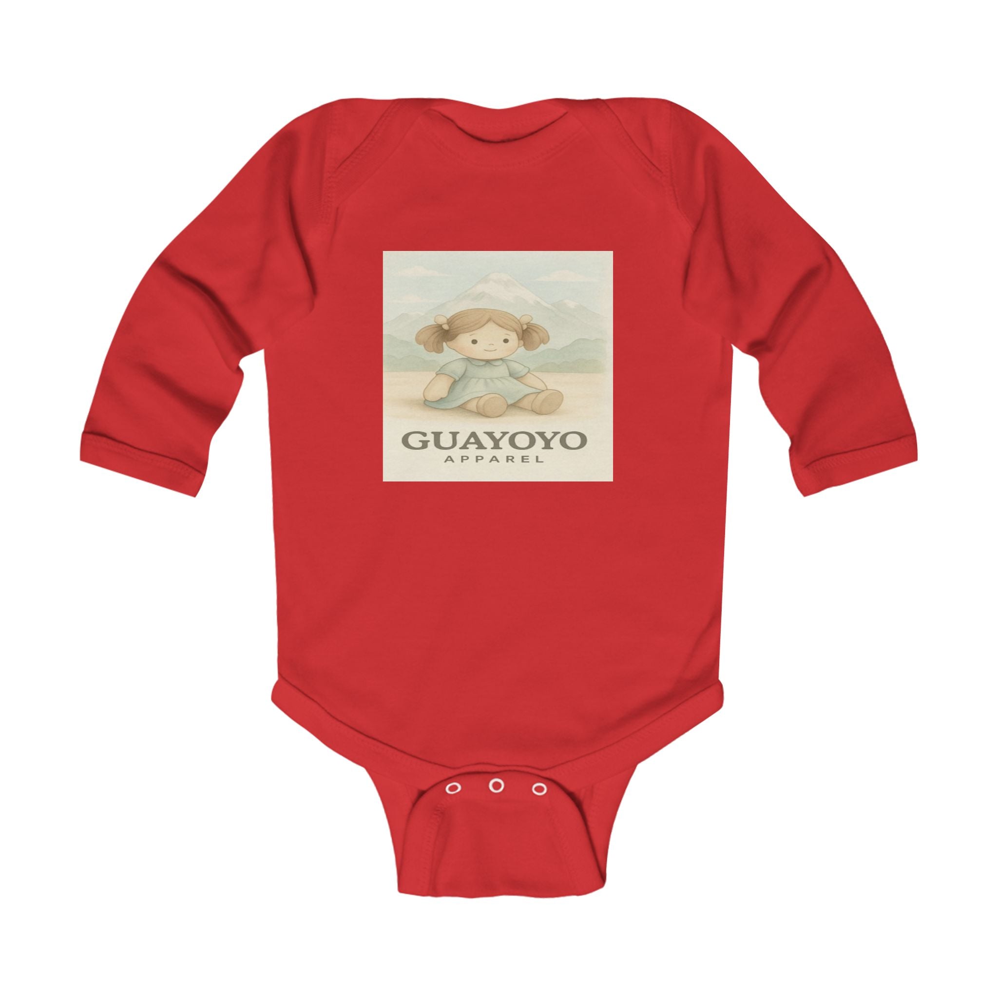 Infant Bodysuit - Cute Guayoyo Bear Graphic Baby Onesie