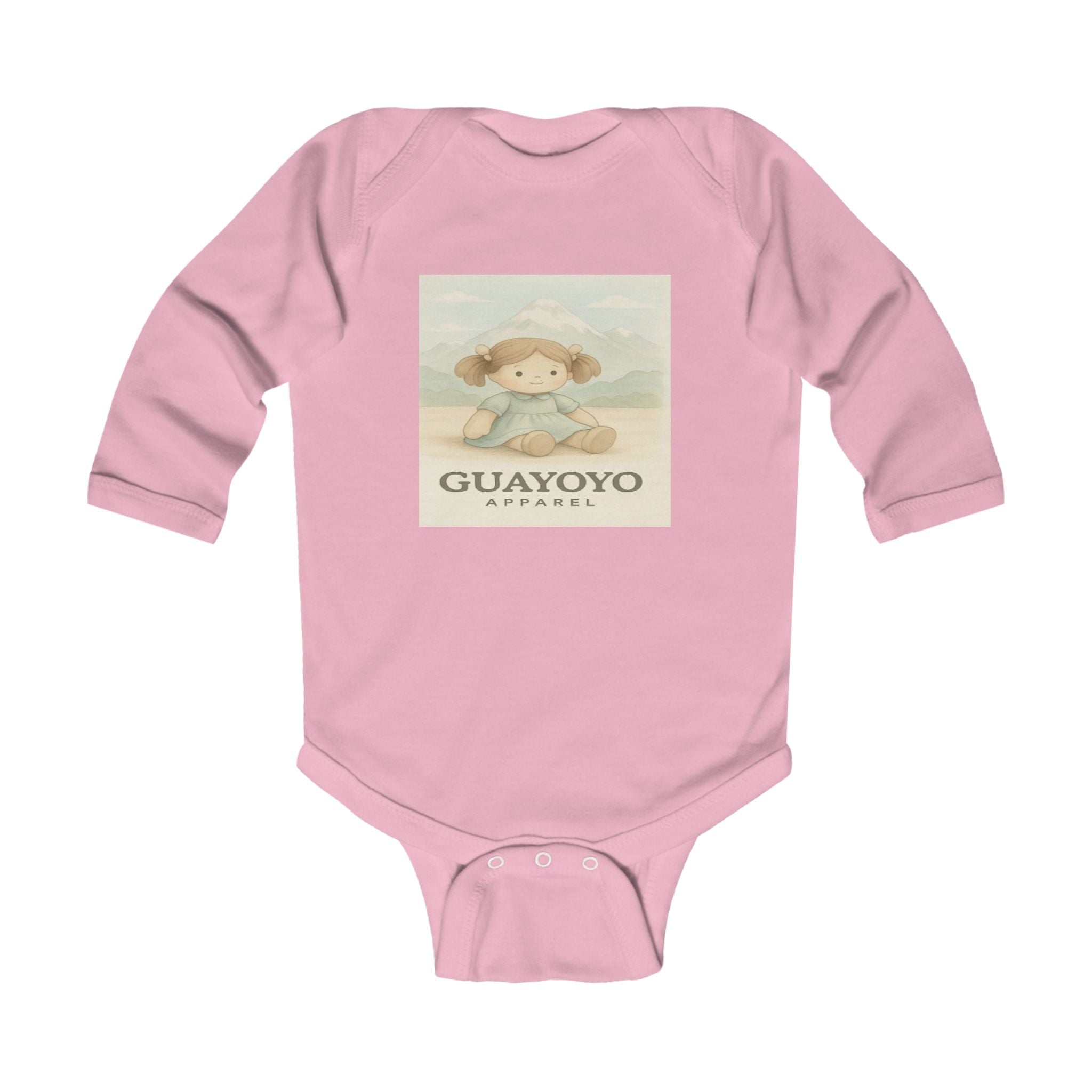 Infant Bodysuit - Cute Guayoyo Bear Graphic Baby Onesie