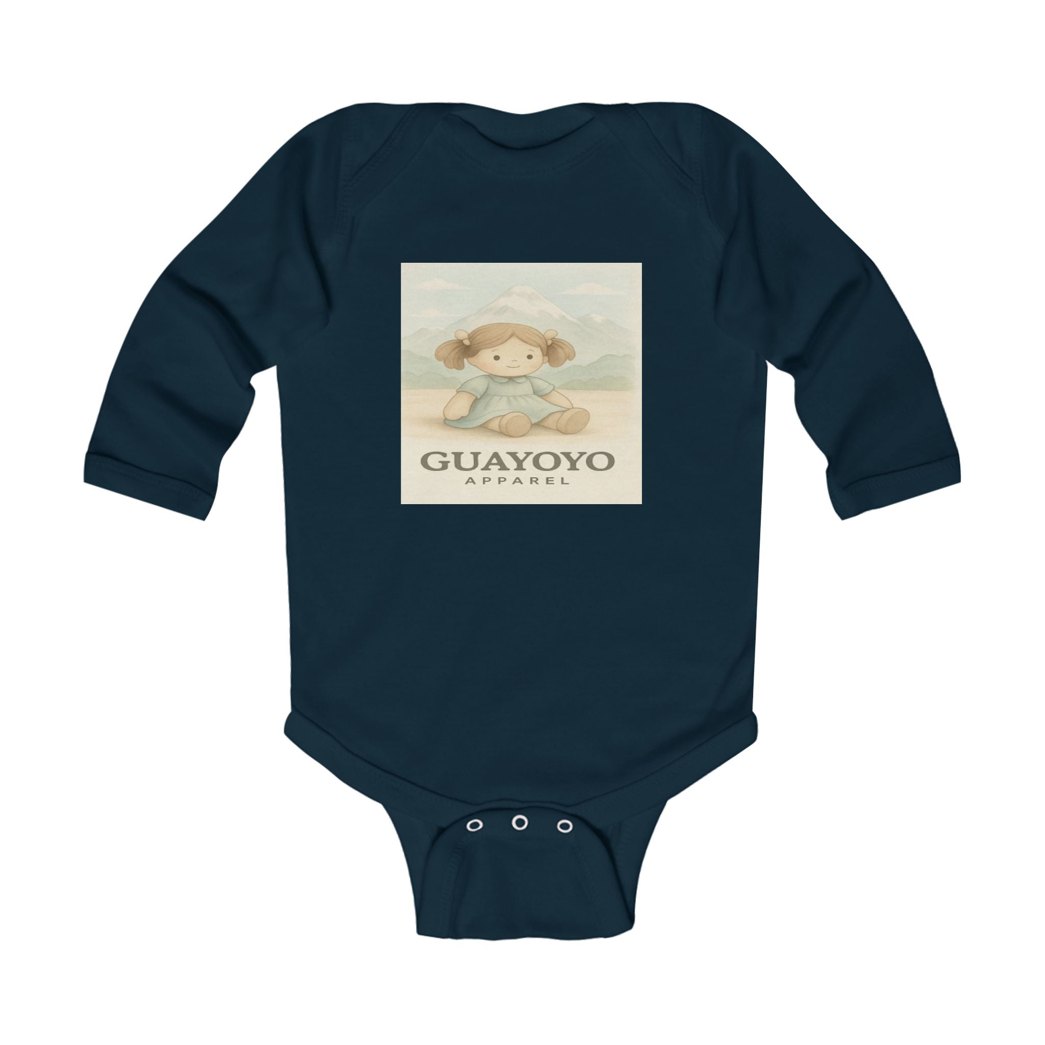 Infant Bodysuit - Cute Guayoyo Bear Graphic Baby Onesie
