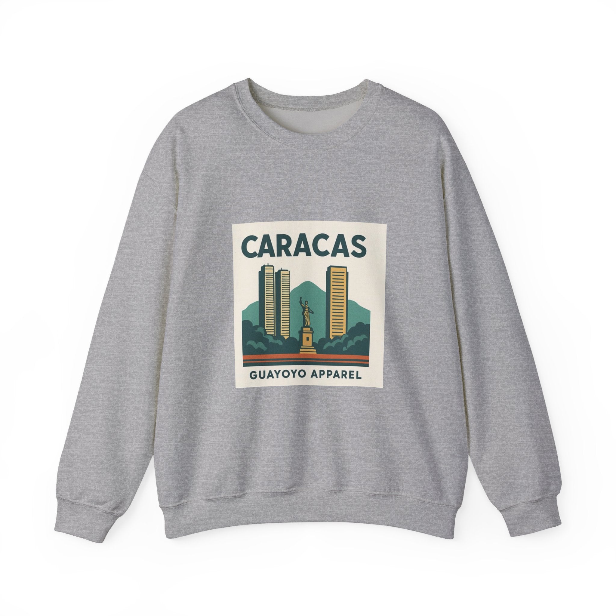 Caracas Vintage Skyline Sweatshirt — Guayoyo Apparel Crewneck