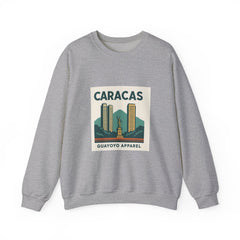 Caracas Vintage Skyline Sweatshirt — Guayoyo Apparel Crewneck