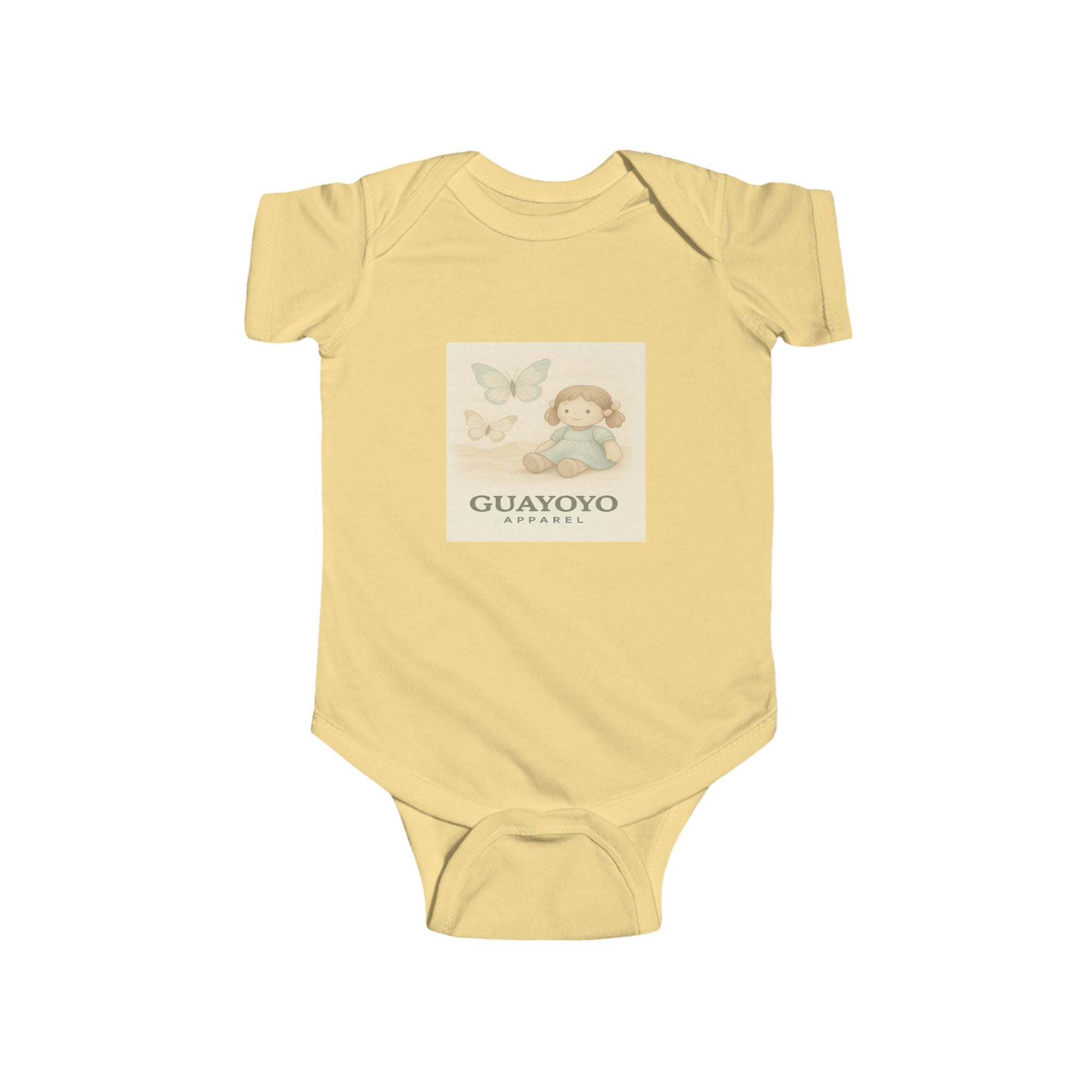 Vintage Baby Bodysuit – 'GUAYOYO' Nursery Art Onesie