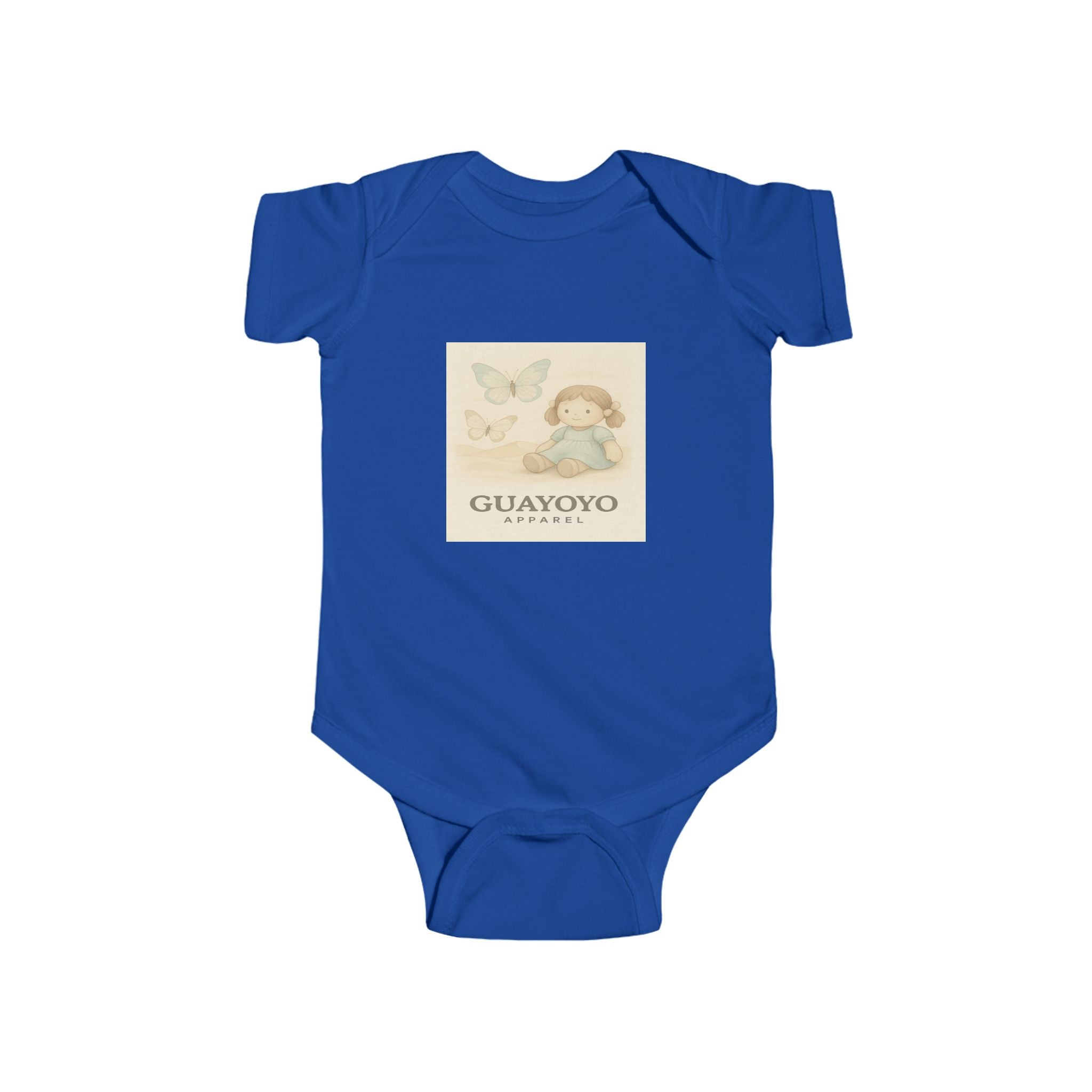 Vintage Baby Bodysuit – 'GUAYOYO' Nursery Art Onesie