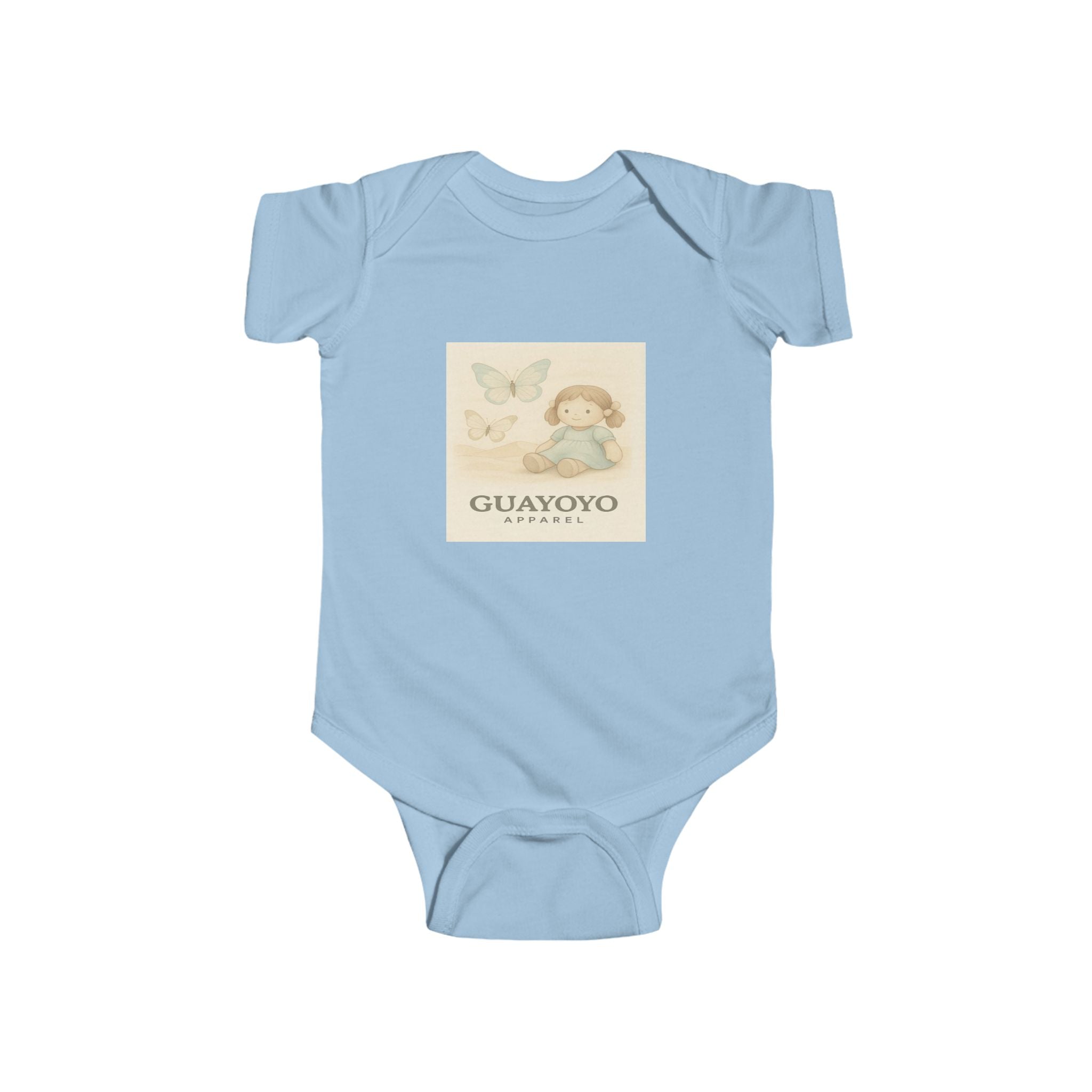 Vintage Baby Bodysuit – 'GUAYOYO' Nursery Art Onesie