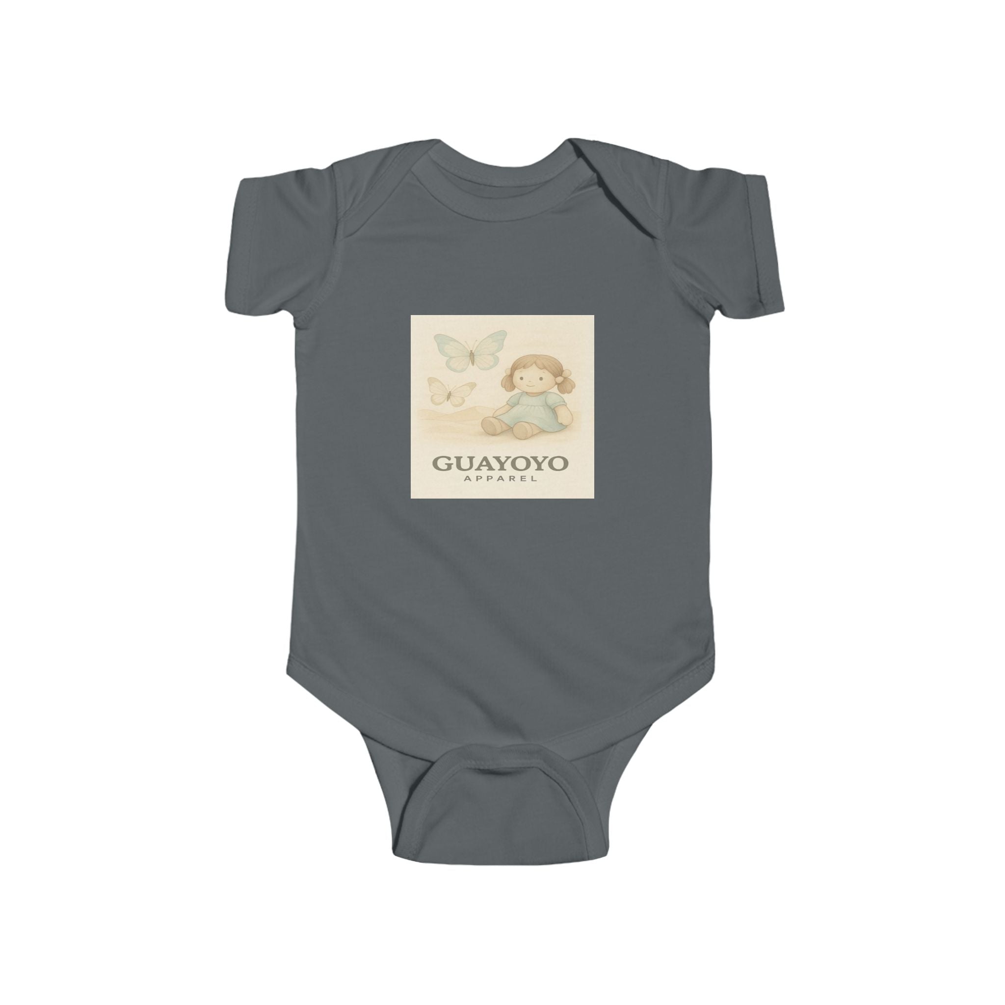 Vintage Baby Bodysuit – 'GUAYOYO' Nursery Art Onesie