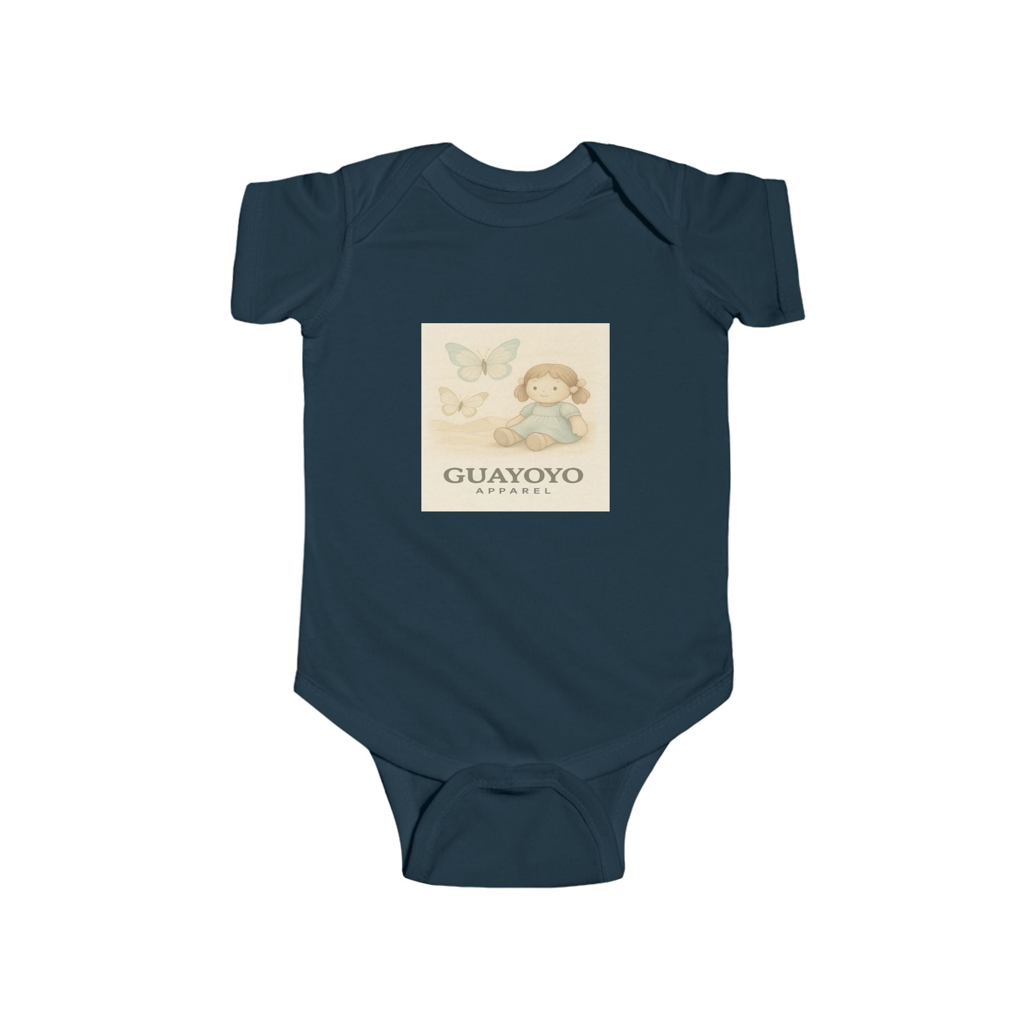 Vintage Baby Bodysuit – 'GUAYOYO' Nursery Art Onesie