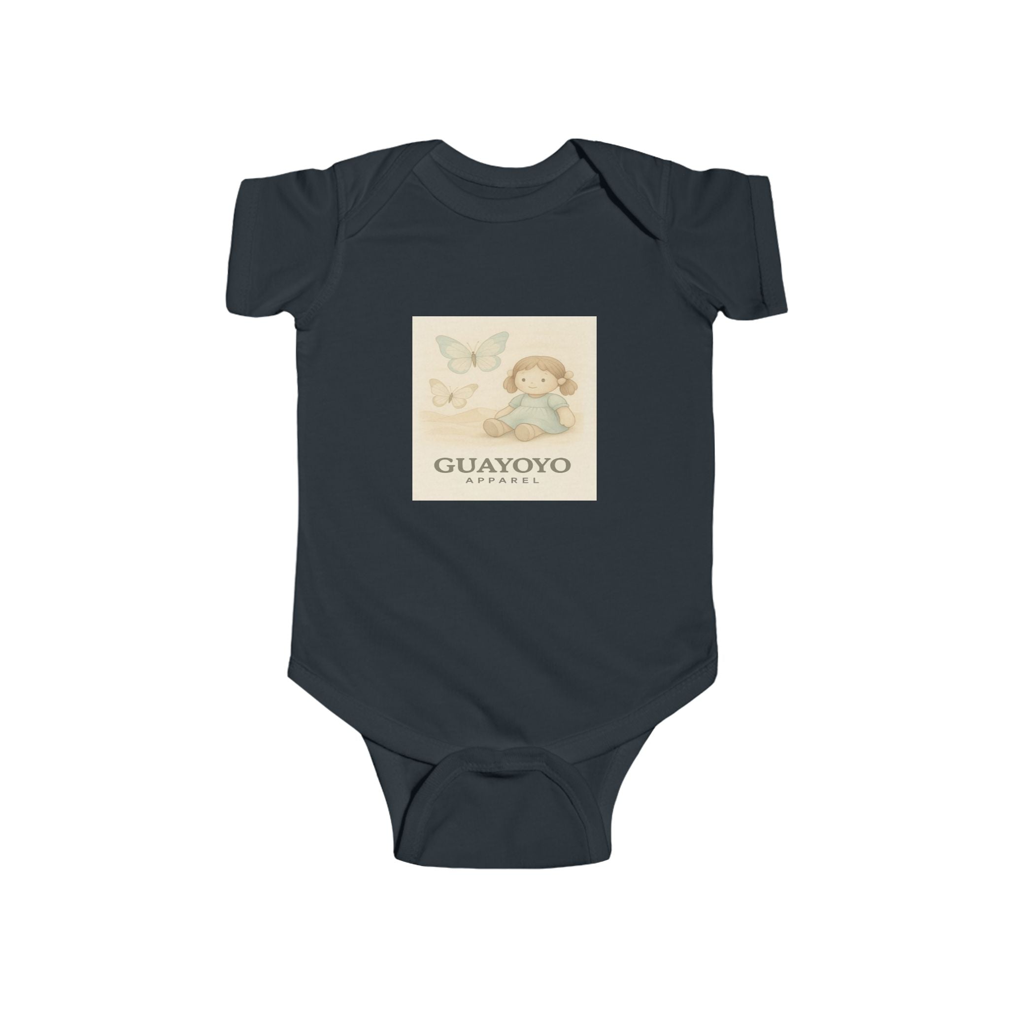 Vintage Baby Bodysuit – 'GUAYOYO' Nursery Art Onesie