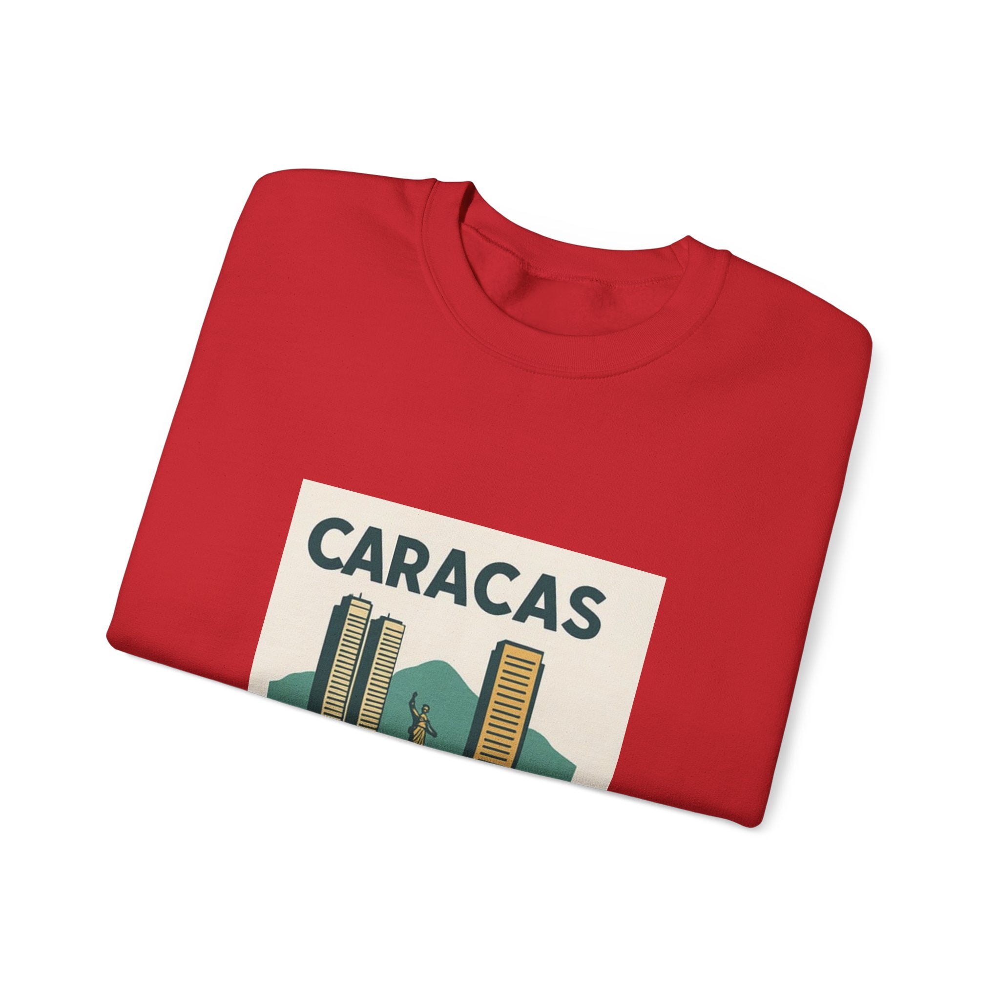 Caracas Vintage Skyline Sweatshirt — Guayoyo Apparel Crewneck