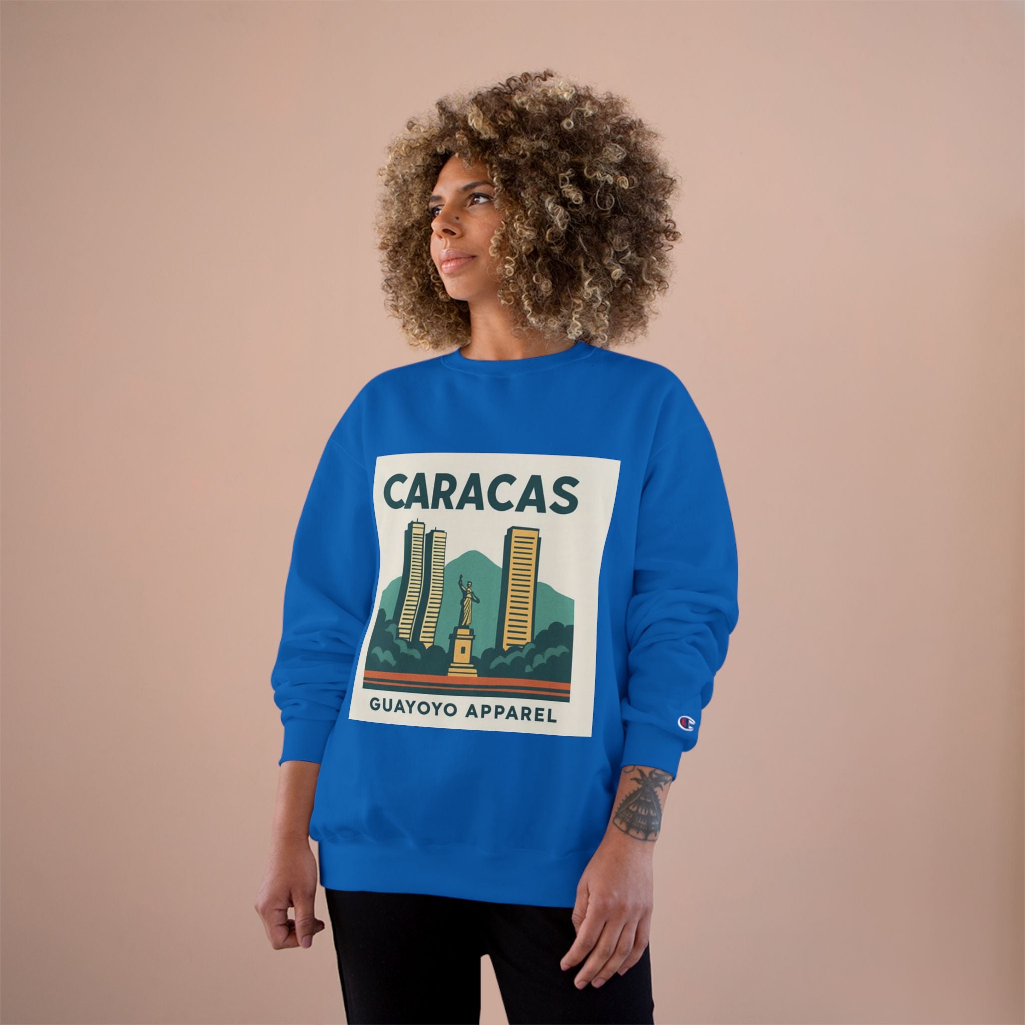 Caracas Vintage Sweatshirt — Guayoyo Apparel Cityscape