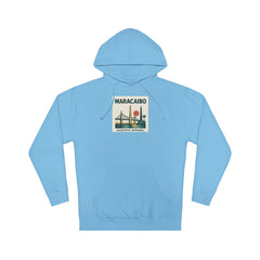 Maracaibo Vintage Travel Hoodie – Retro Sunset Bridge Graphic