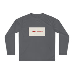 I  Chamita! Performance Long Sleeve Shirt — Cute Spanish Nickname Tee