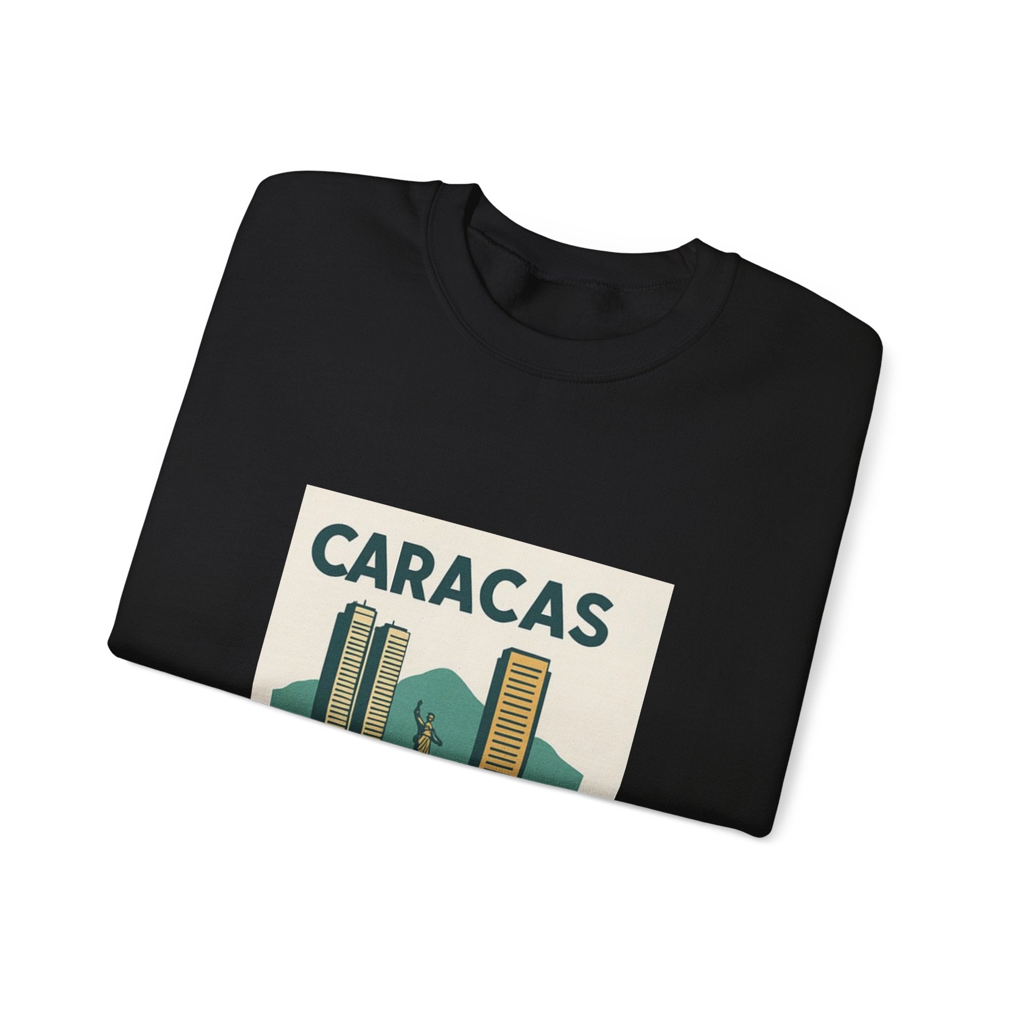 Caracas Vintage Skyline Sweatshirt — Guayoyo Apparel Crewneck