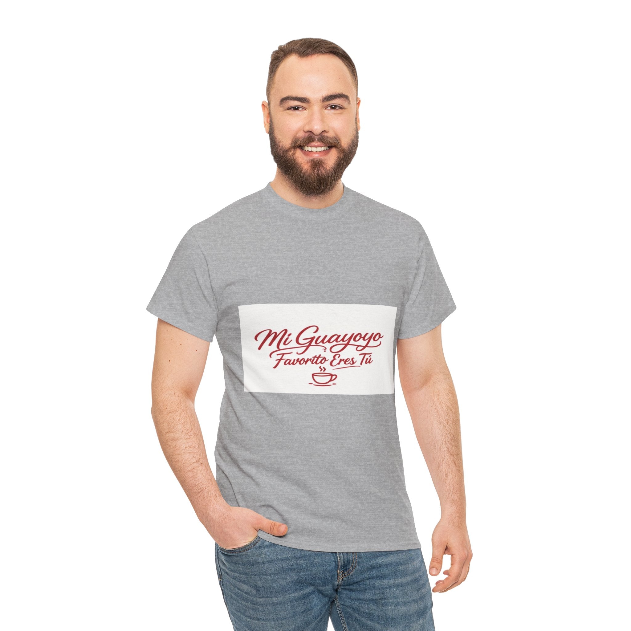 Mi Guayoyo Tee - "Mi Guayoyo, Tu Favorito Eres Tú" Coffee Lover Shirt