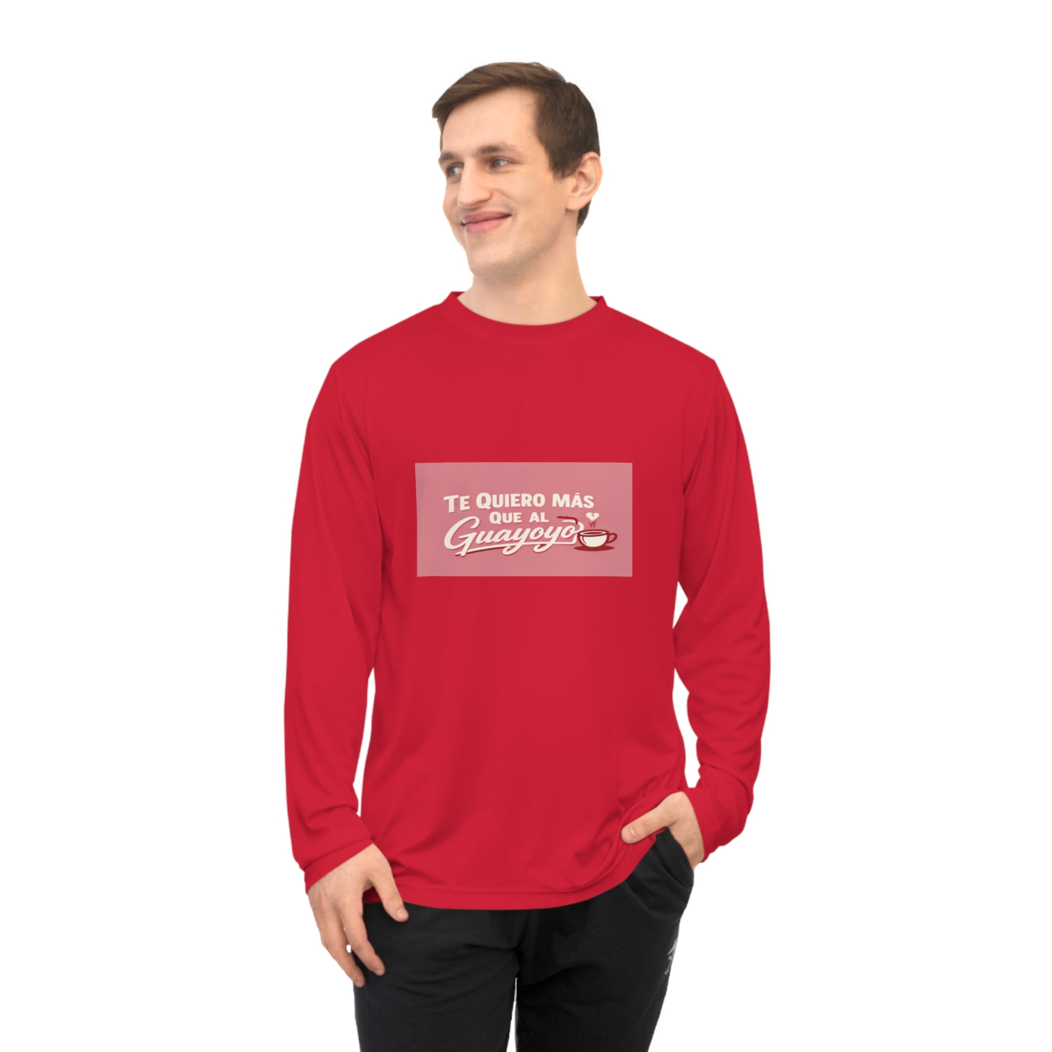 Long Sleeve Shirt — "Te Quiero Más Que al Guayoyo" Spanish Coffee Lover Tee