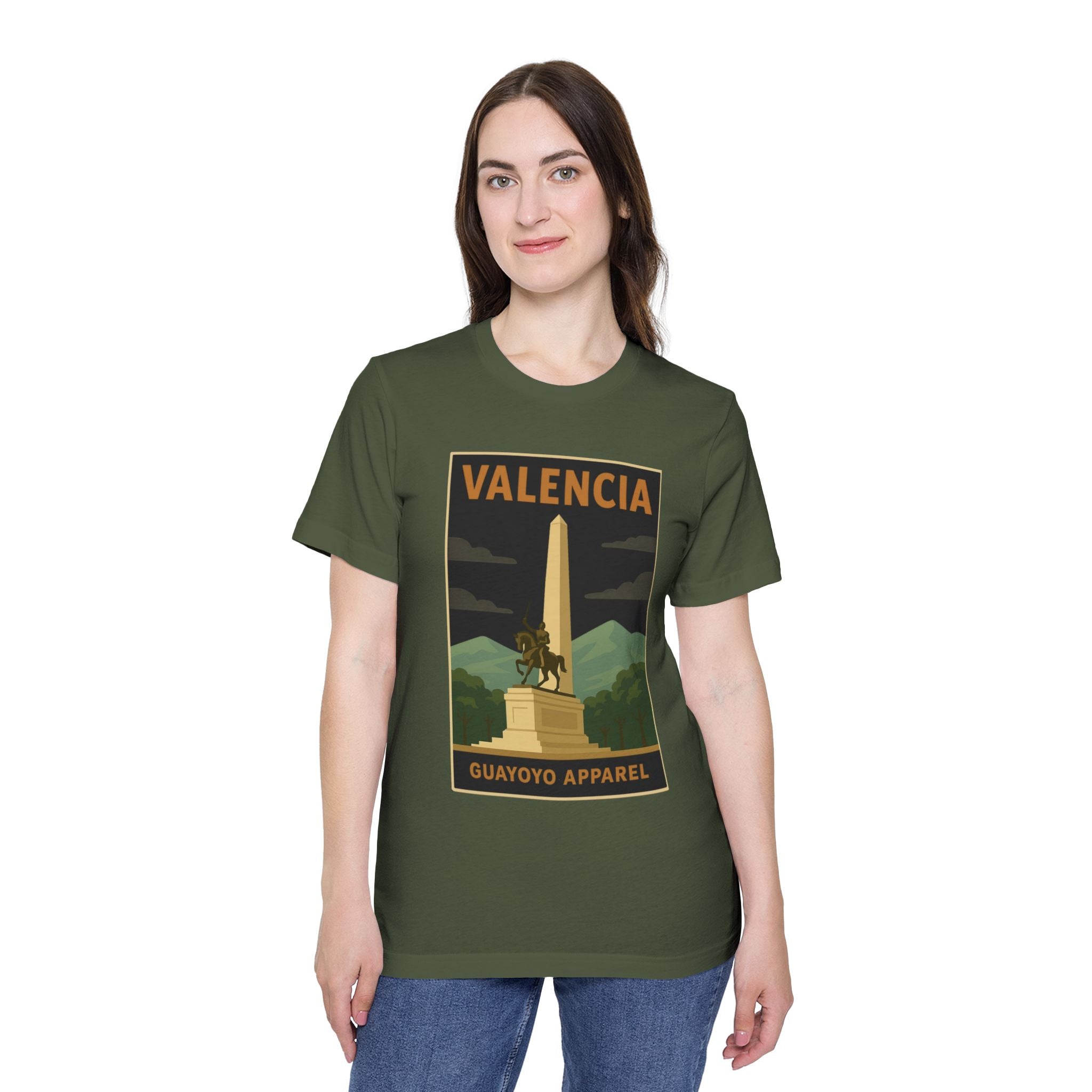 Valencia Monument Vintage Poster T-Shirt