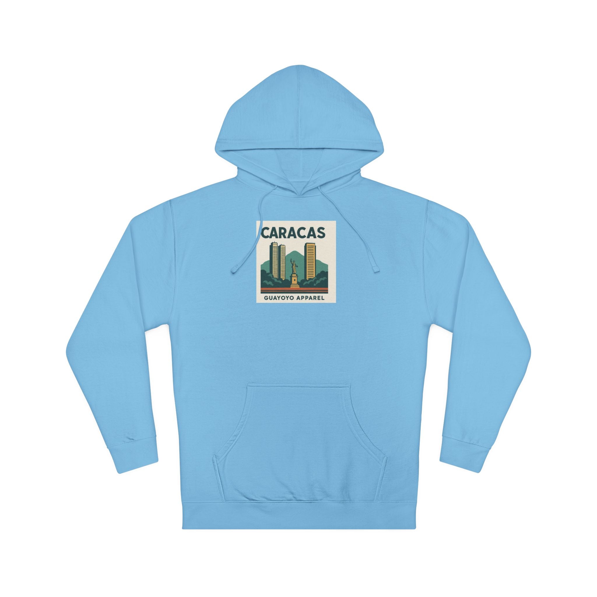 Caracas Skyline Hoodie – Retro Cityscape Pullover