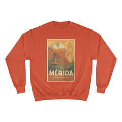 Mérida Retro Travel Sweatshirt — Vintage Mountain Cable Car Graphic