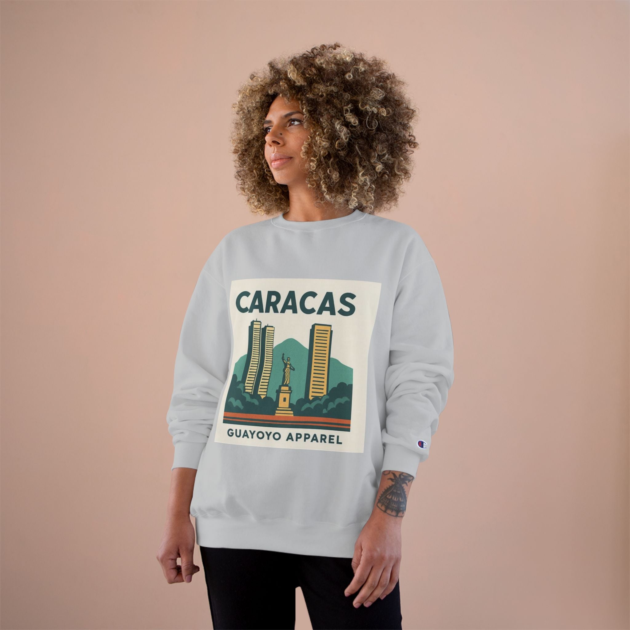 Caracas Vintage Sweatshirt — Guayoyo Apparel Cityscape