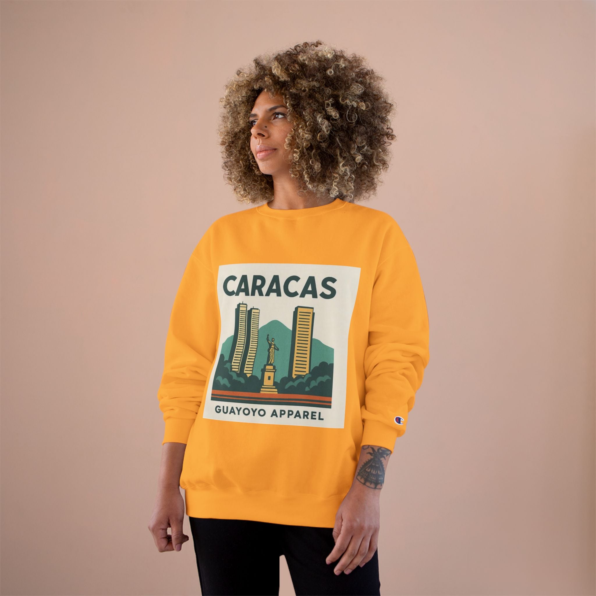 Caracas Vintage Sweatshirt — Guayoyo Apparel Cityscape