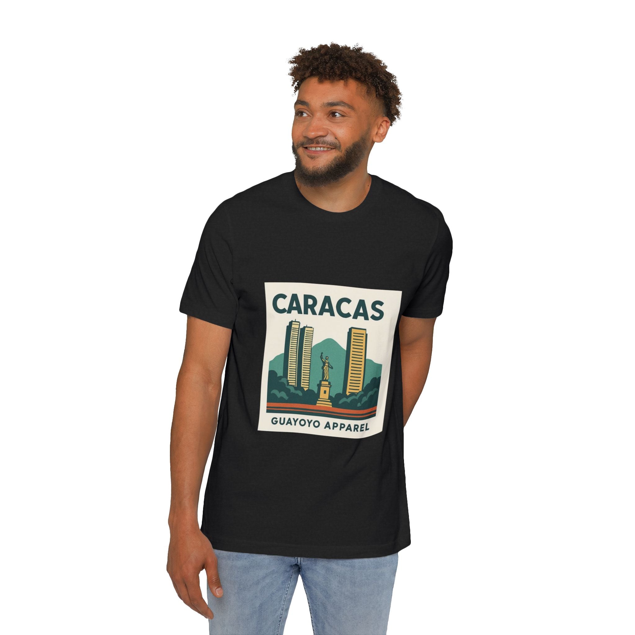 Caracas Retro Skyline T-Shirt — Vintage Cityscape Tee