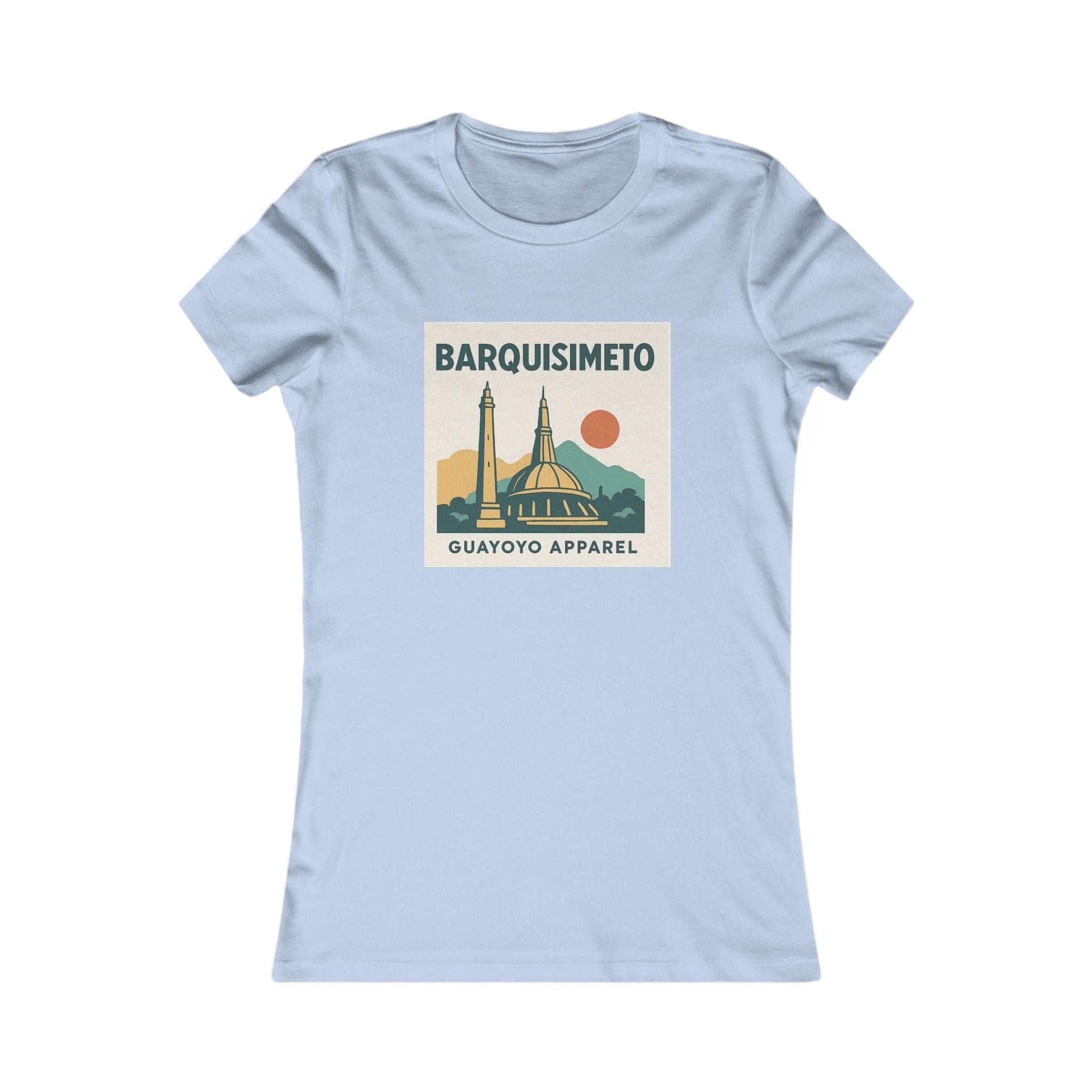 Barquisimeto Retro Skyline Women's Tee — Guayoyo Apparel