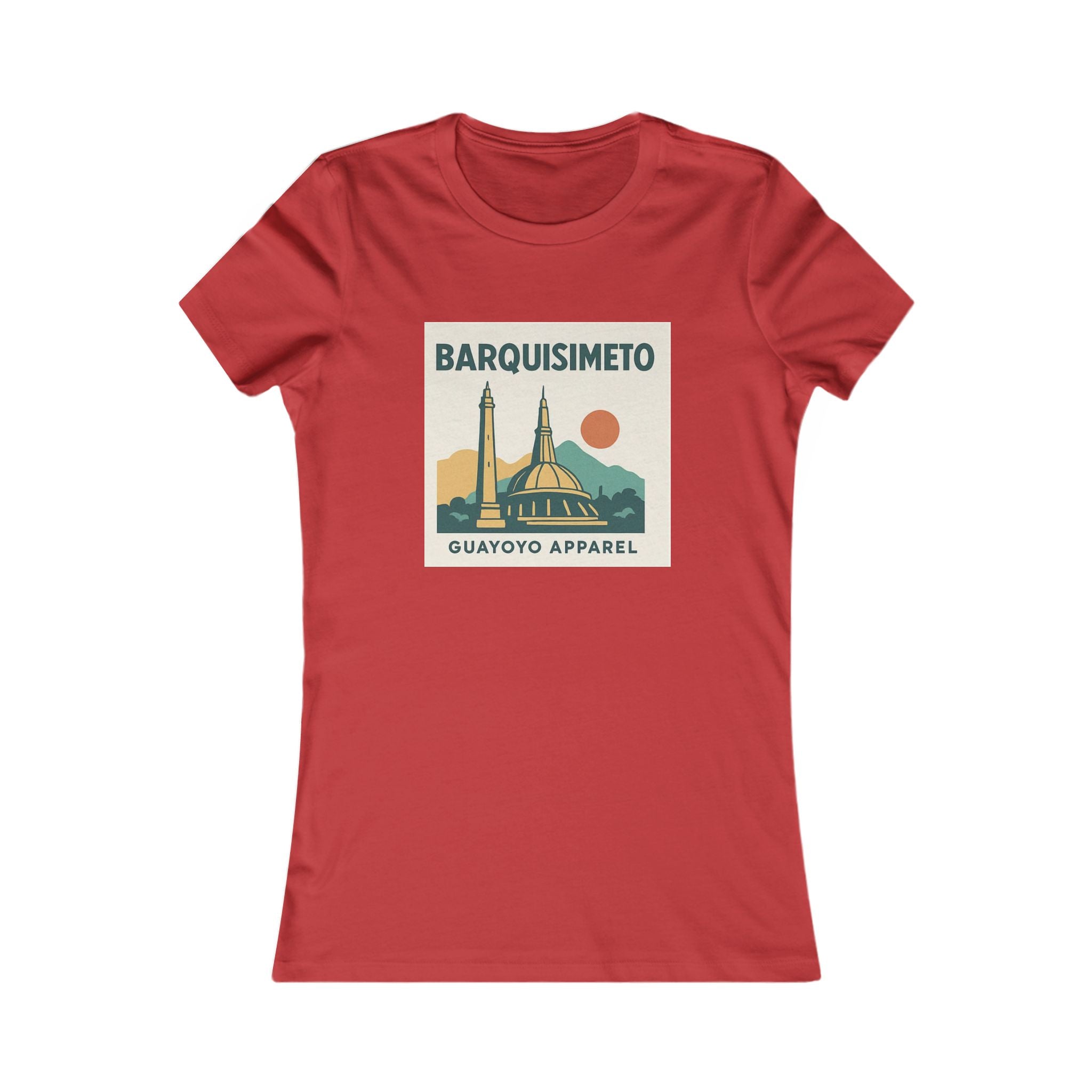 Barquisimeto Retro Skyline Women's Tee — Guayoyo Apparel