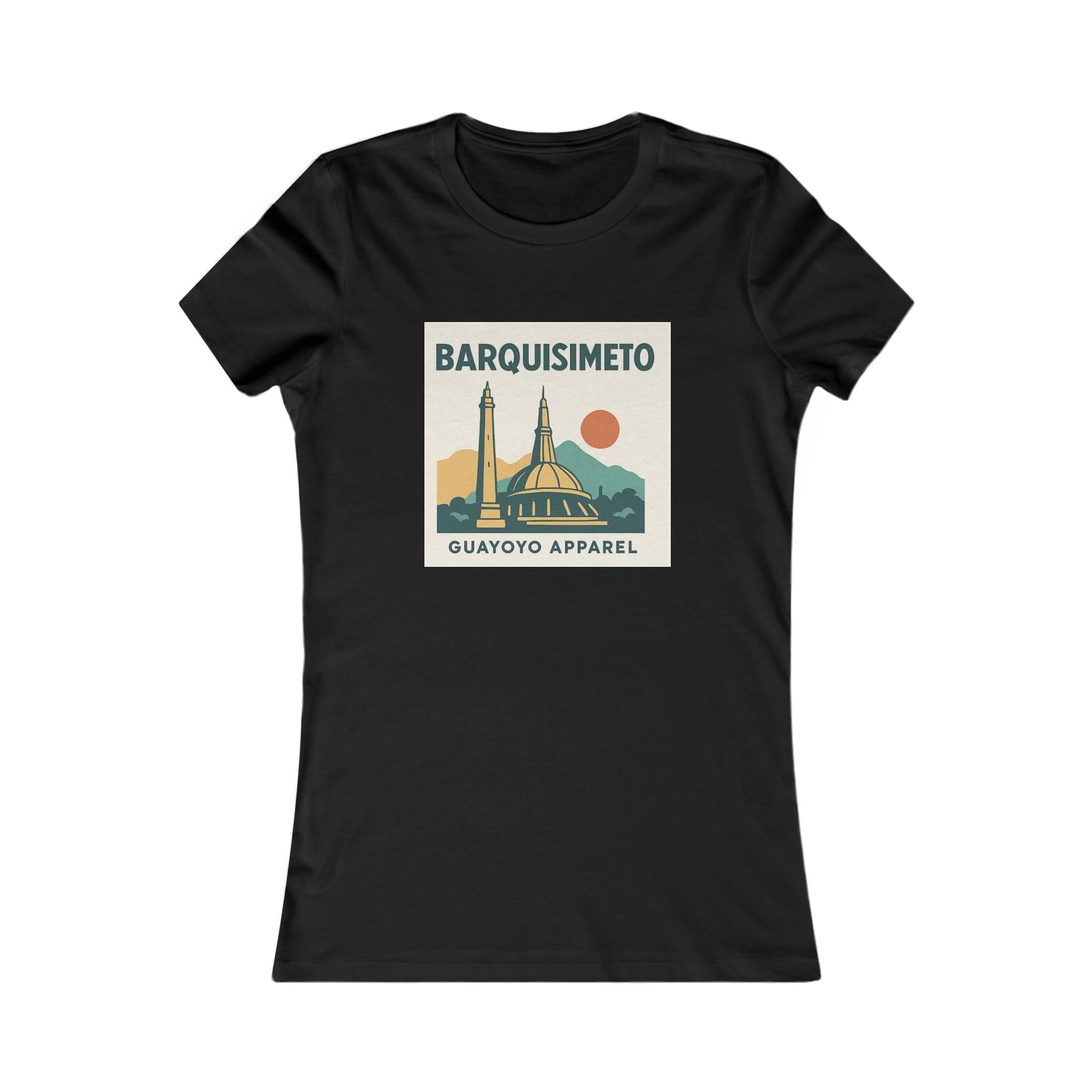 Barquisimeto Retro Skyline Women's Tee — Guayoyo Apparel