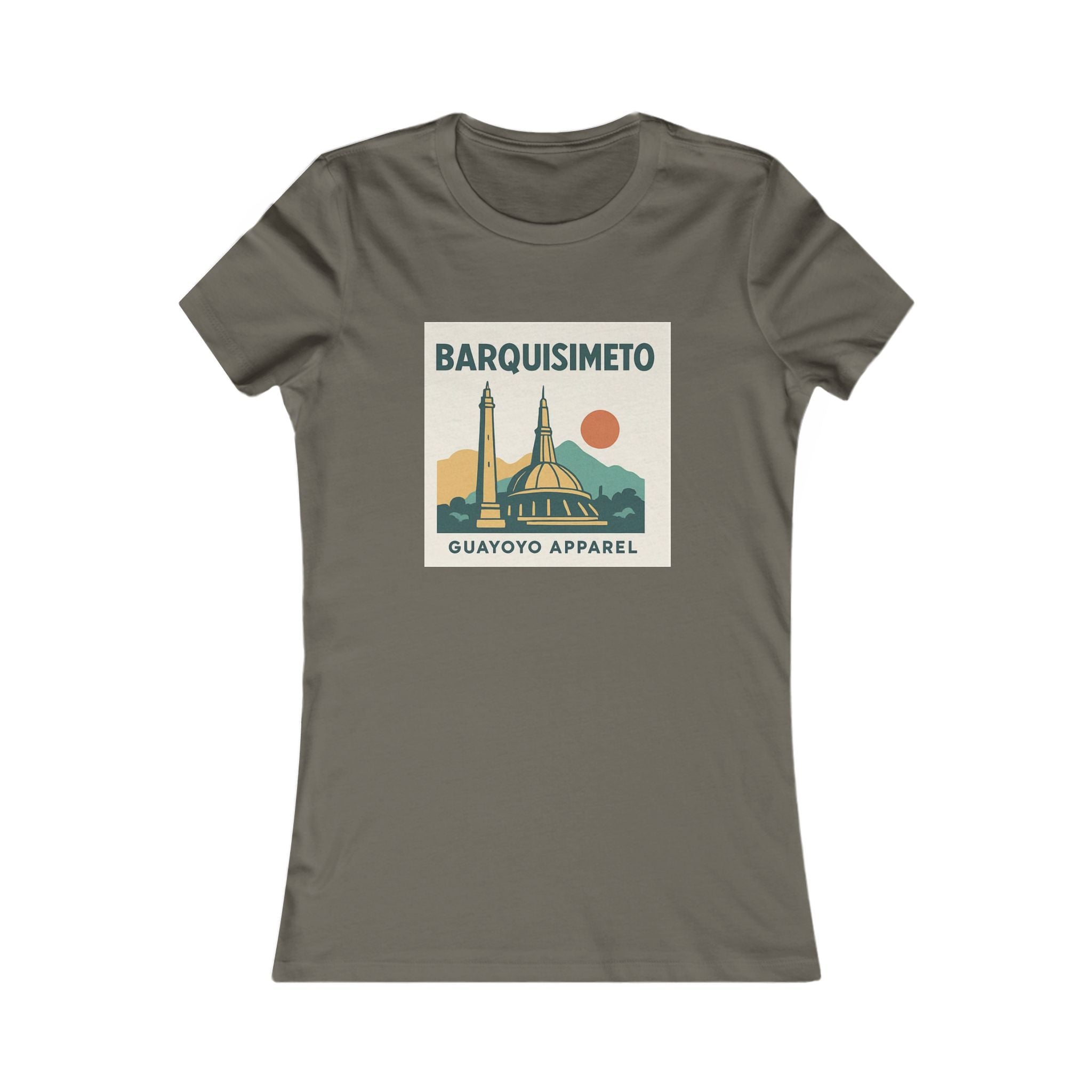Barquisimeto Retro Skyline Women's Tee — Guayoyo Apparel