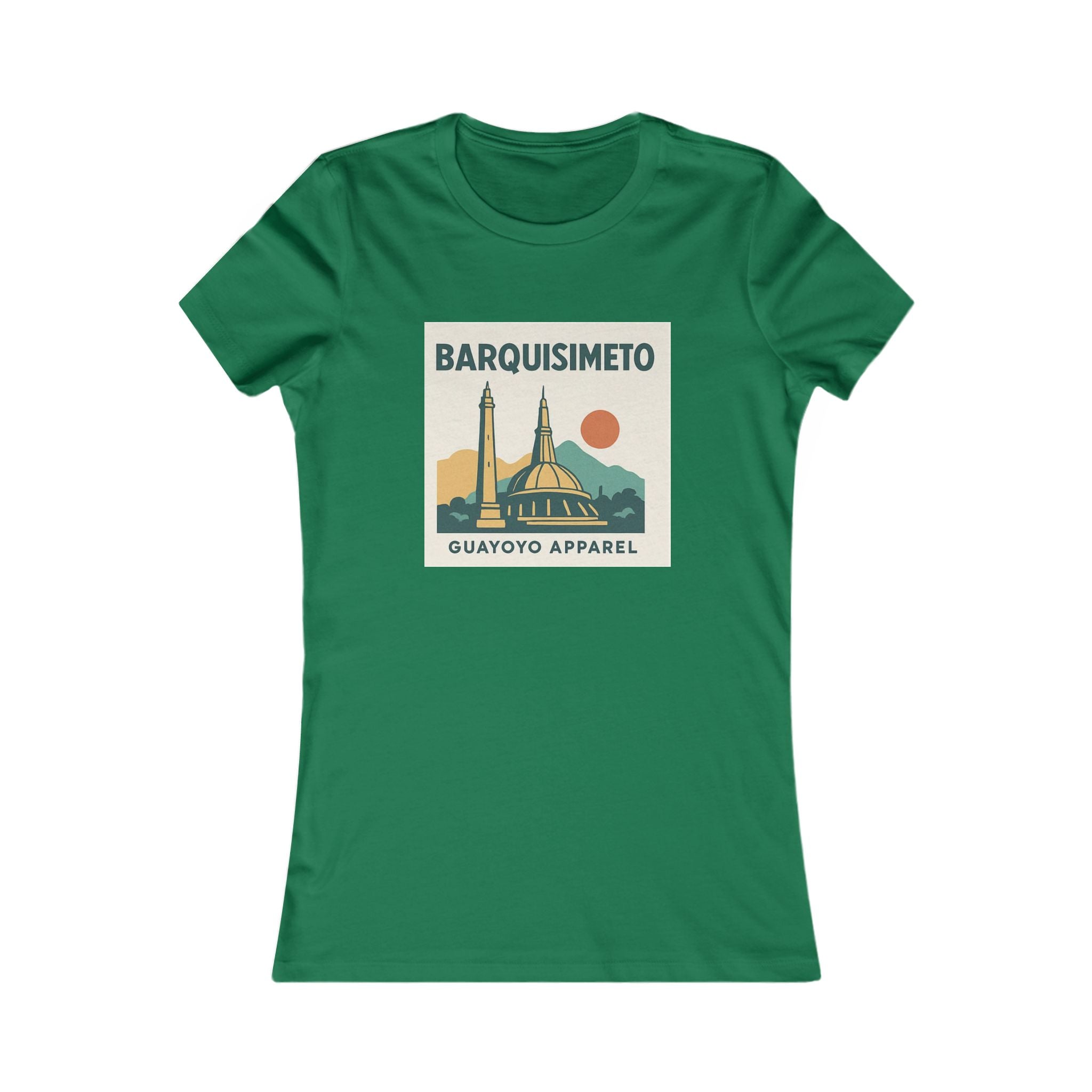 Barquisimeto Retro Skyline Women's Tee — Guayoyo Apparel